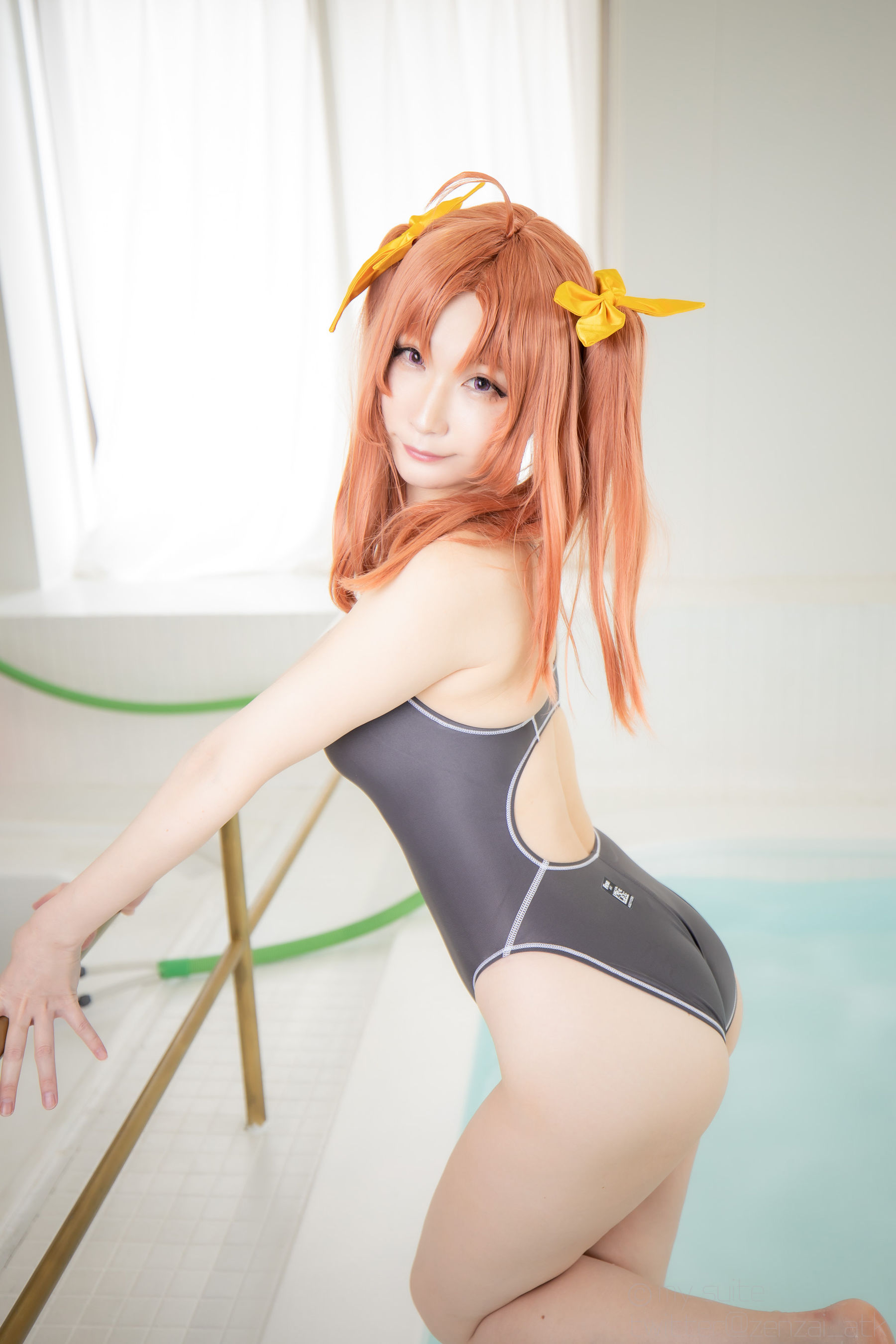 [福利COS] (Cosplay)[my suite] Atsuki あつき - スパッツと競泳水着を堪能するROM Suite Collection.36第25张