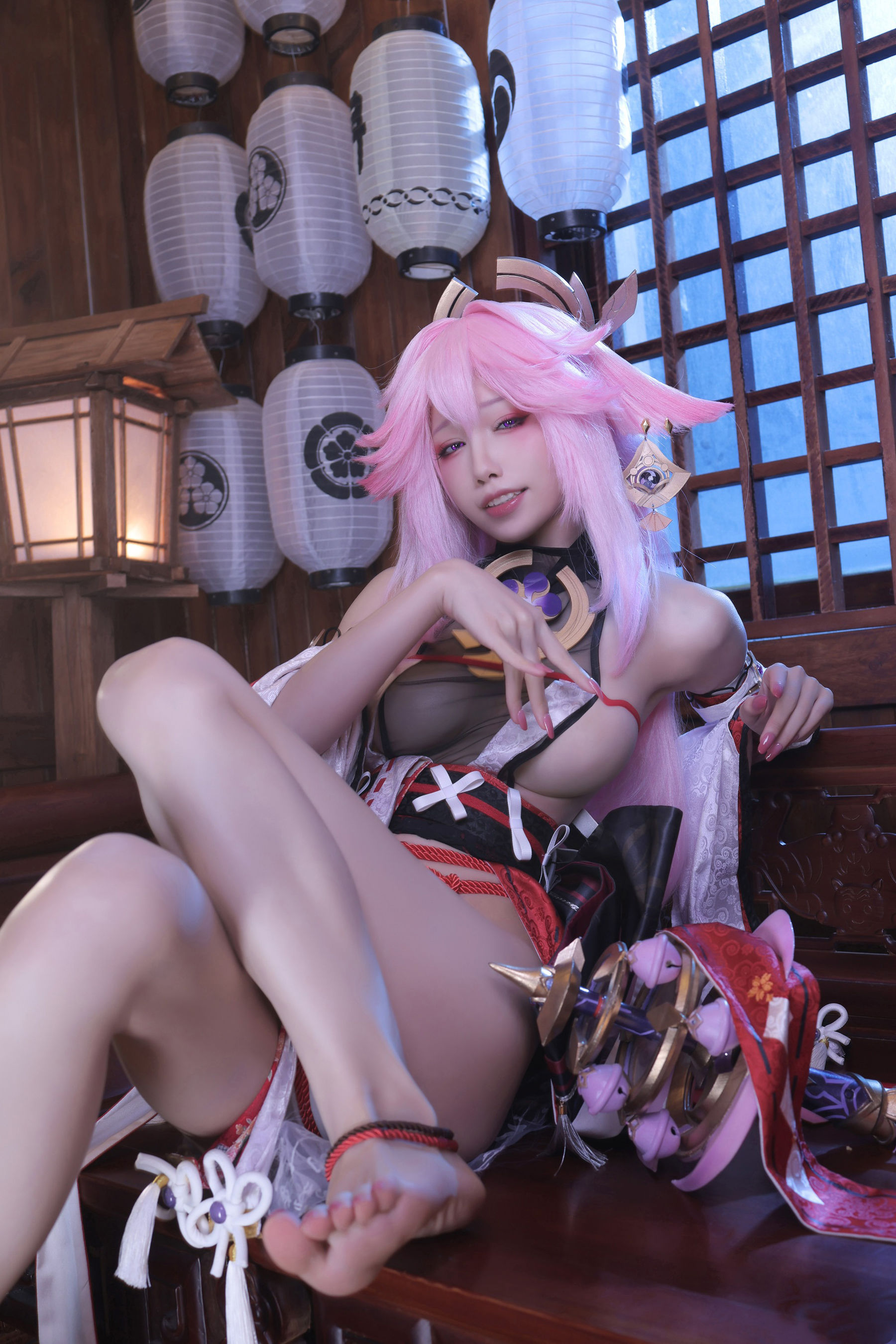 [福利COS] 动漫博主水淼aqua - 新原神八重神子第9张