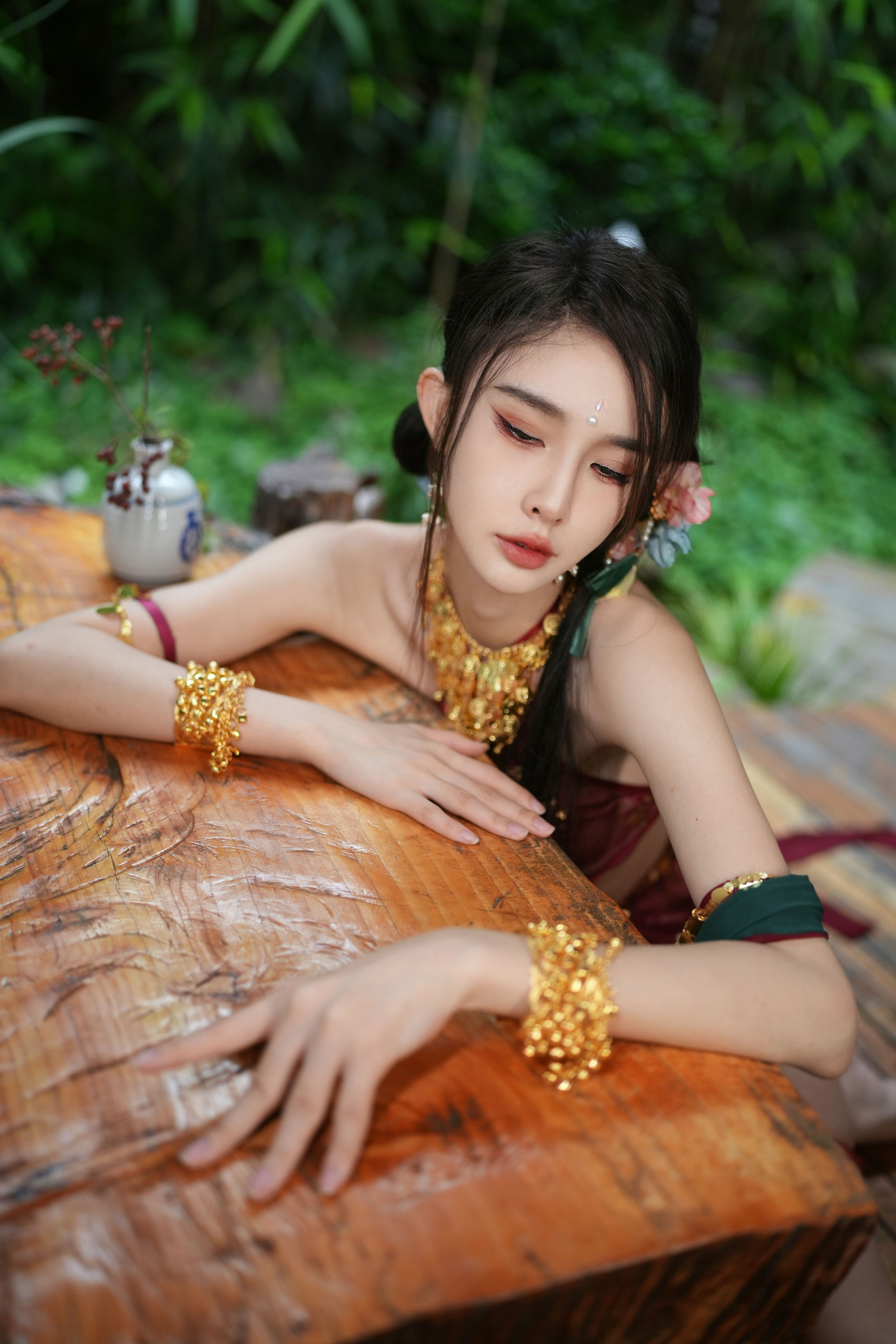 [福利COS] 余多多Dudu - 妲己的古风诱惑力第5张