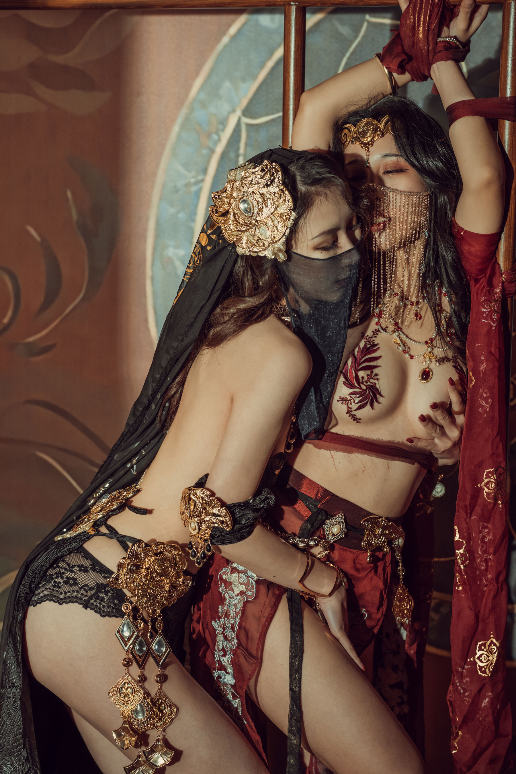 [福利COS] 云溪溪 - 奶桃桃 双人古风第14张