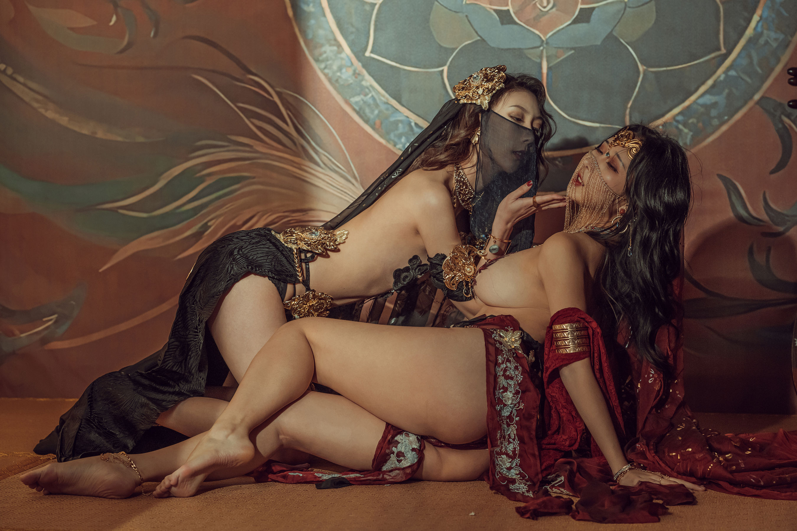 [福利COS] 云溪溪 - 奶桃桃 双人古风第6张