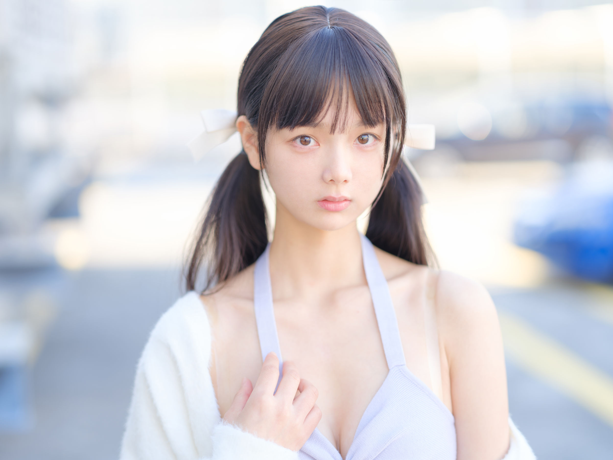 [福利COS] 柴系小乖(稚乖画册) - 夜夜 天台停车场肉丝 Lolita第10张