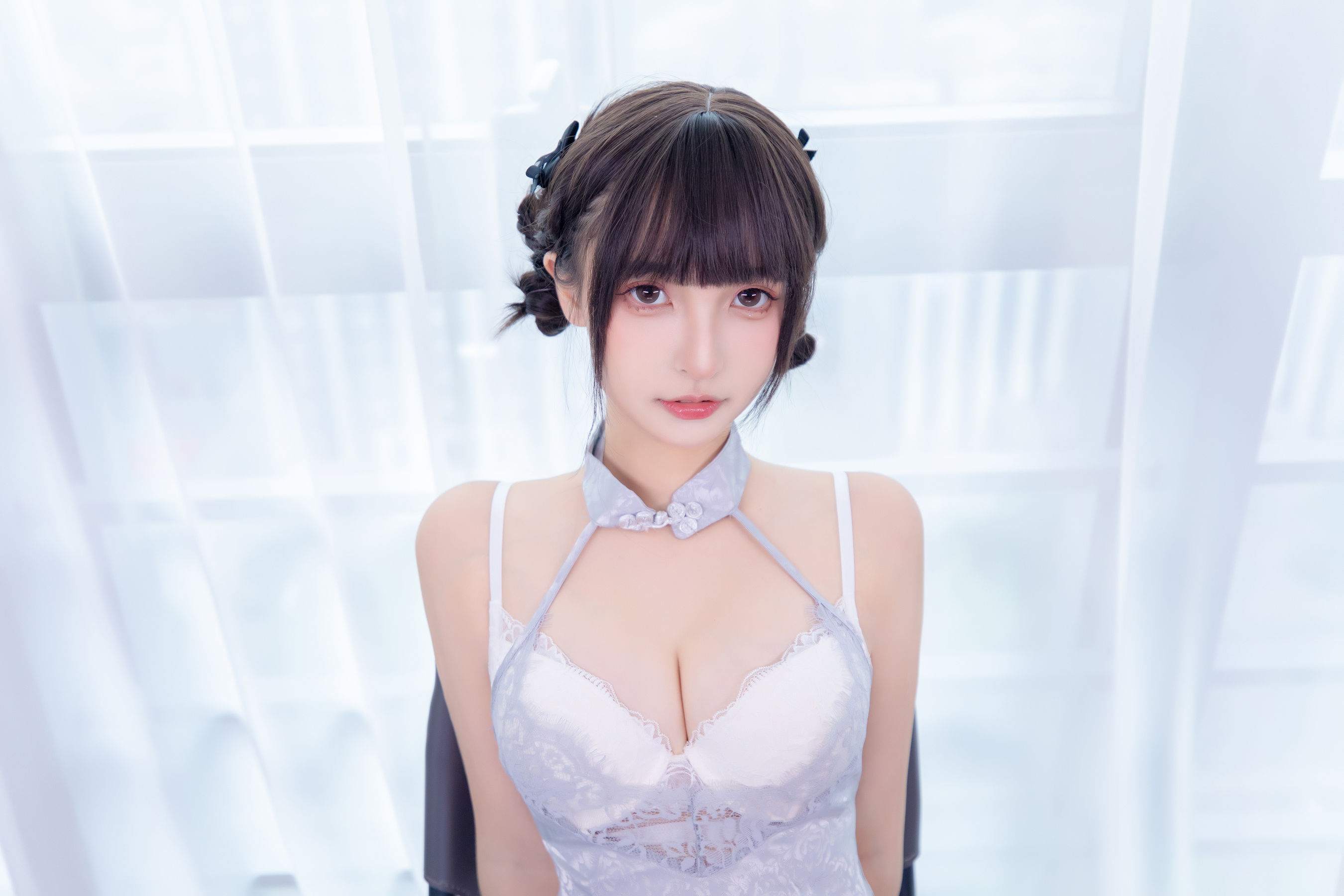 [福利COS] 萝莉神楽板真冬 雪糕小姐第1张