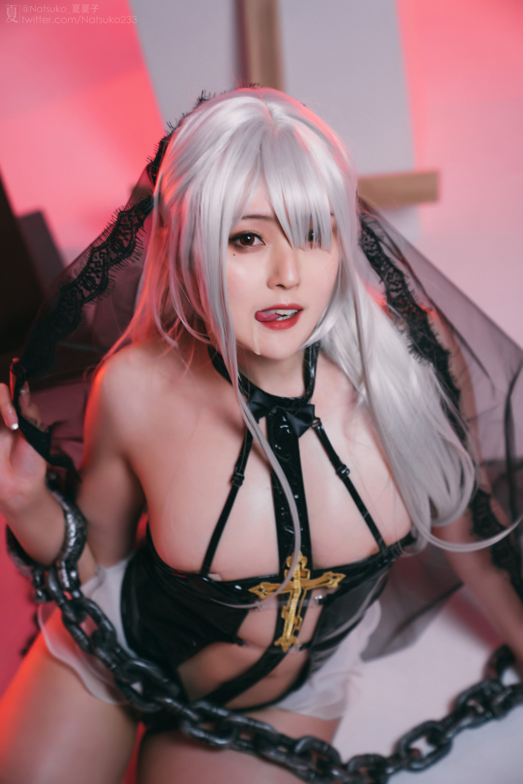 [福利COS] Natsuko夏夏子 - 反差修女第14张