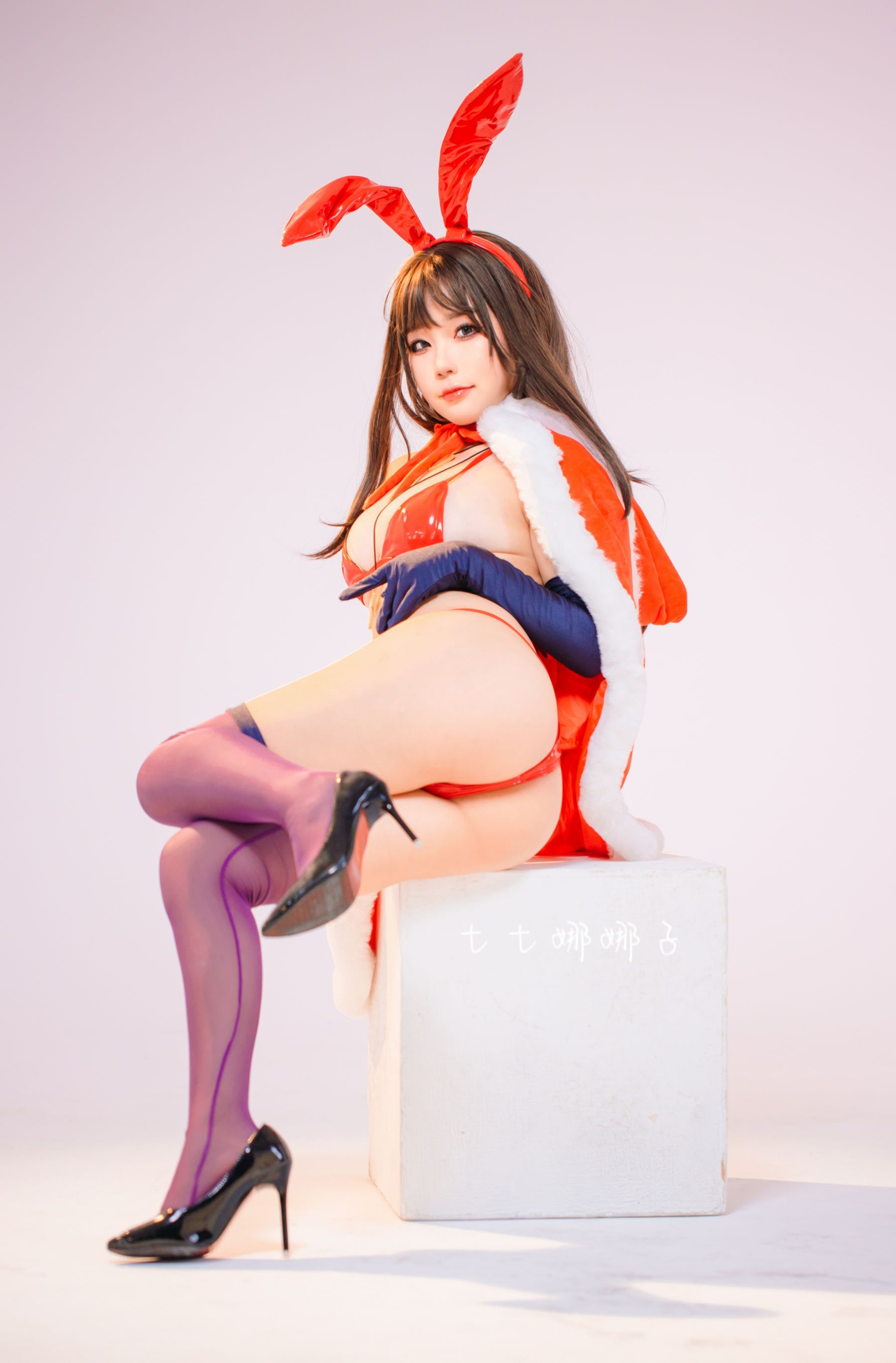 [福利COS] 七七娜娜子 - 圣诞魔太郎第7张