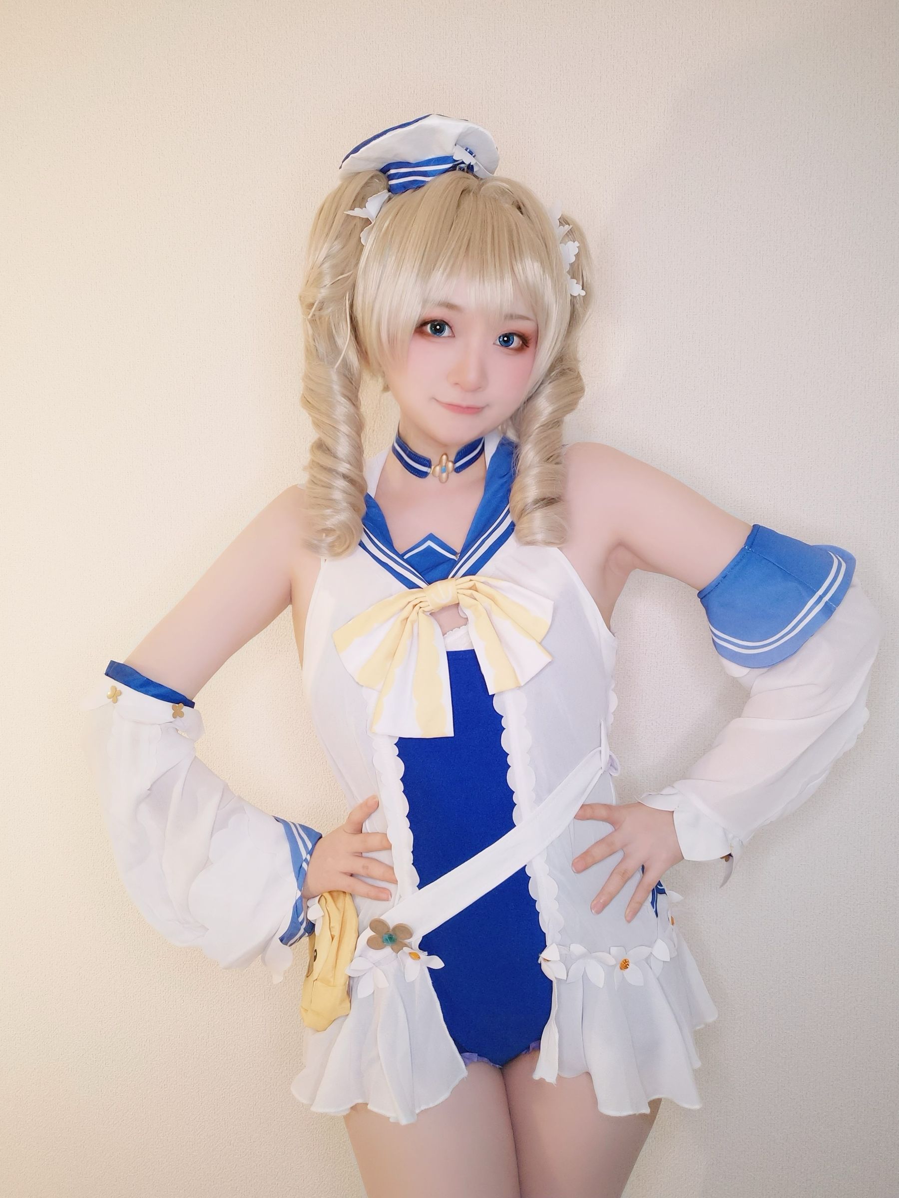 [福利COS] Yuki亭 - バーバラちゃん水着 (原神)第4张
