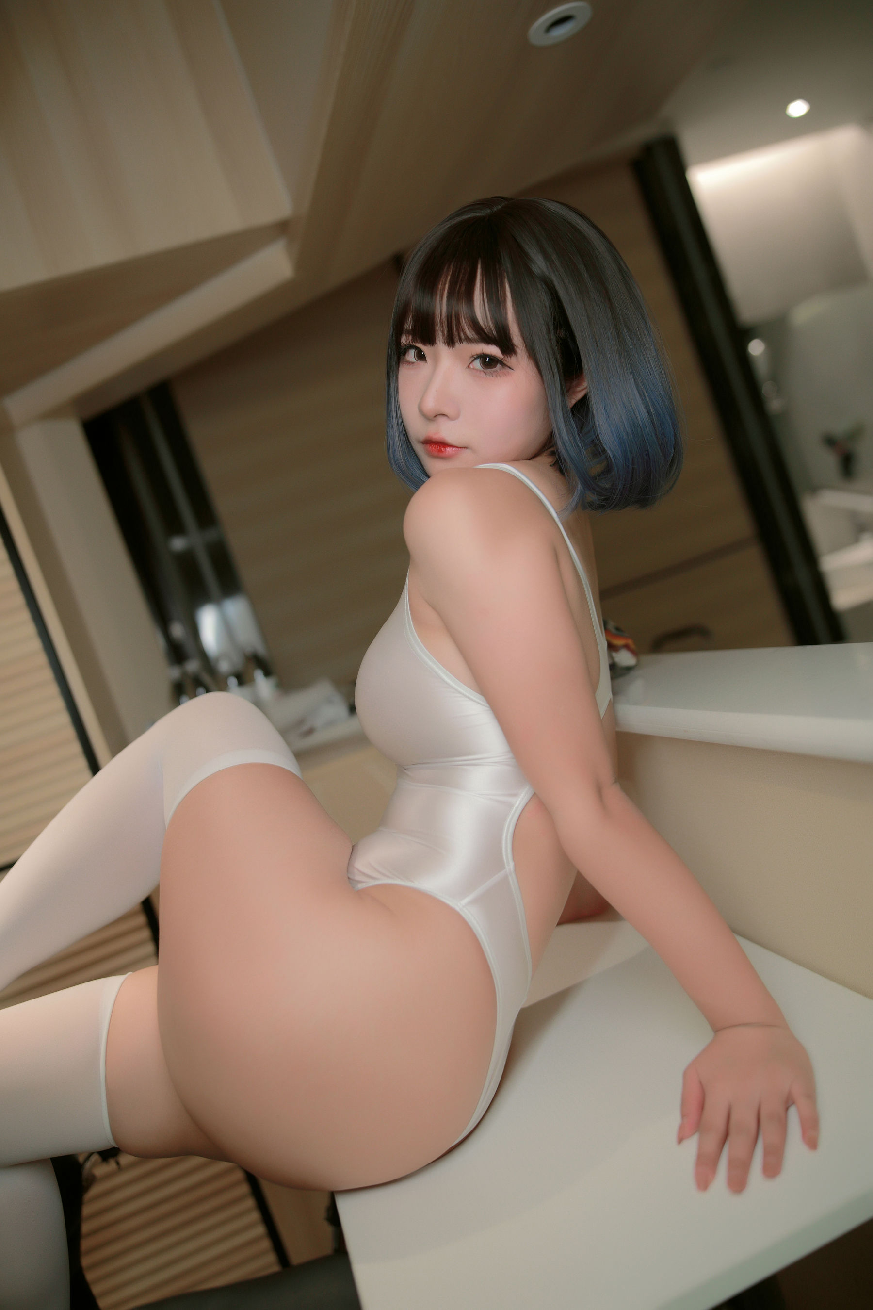 [福利COS] yuuhui玉汇 - 游泳部学妹第13张