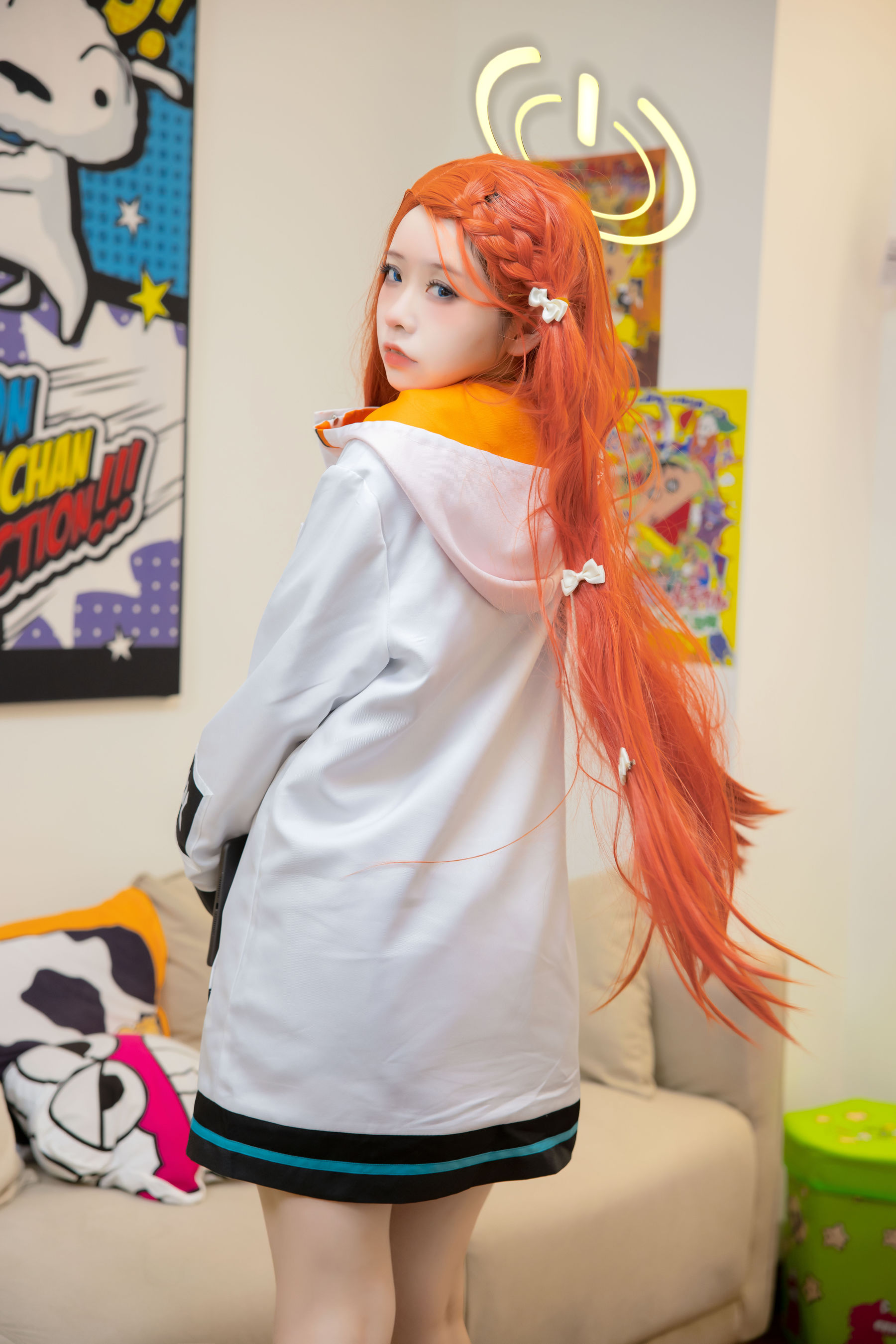 [福利COS] 动漫博主G44不会受伤 - 碧蓝档案 花岡柚子第9张