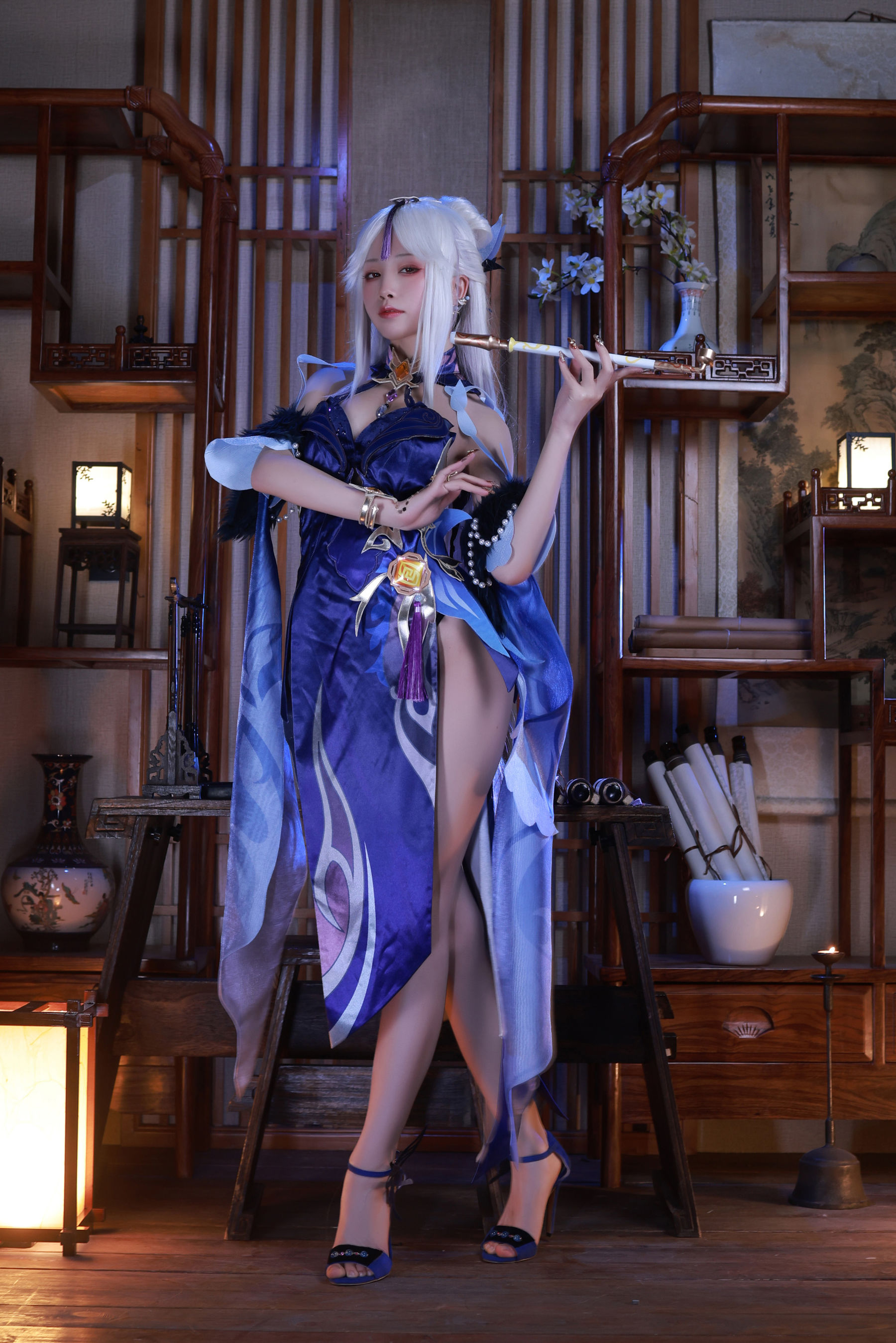 [福利COS] 动漫博主水淼aqua - 凝光第7张