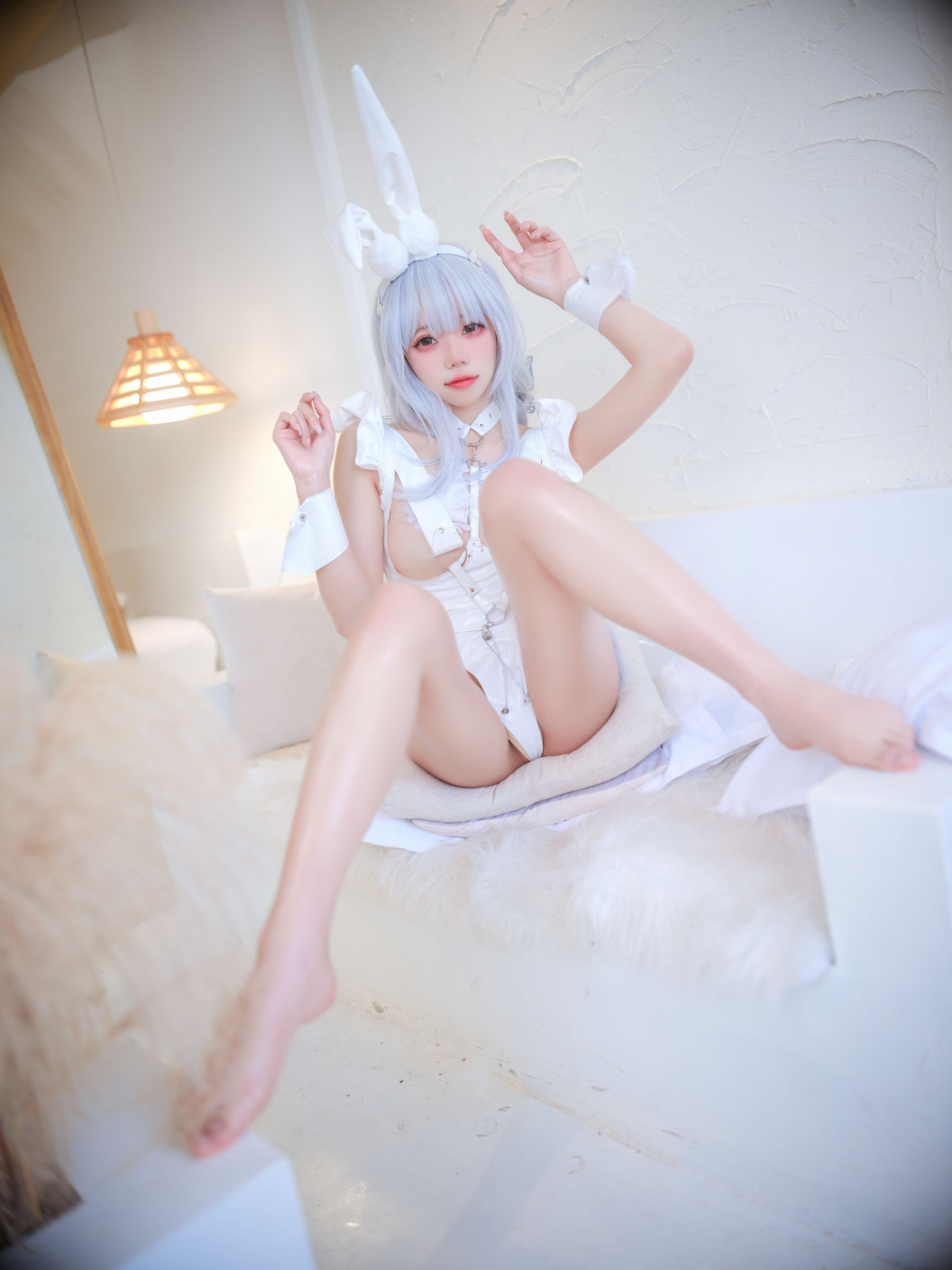 [福利COS] 咬一口兔娘 - 恶毒兔女郎第6张