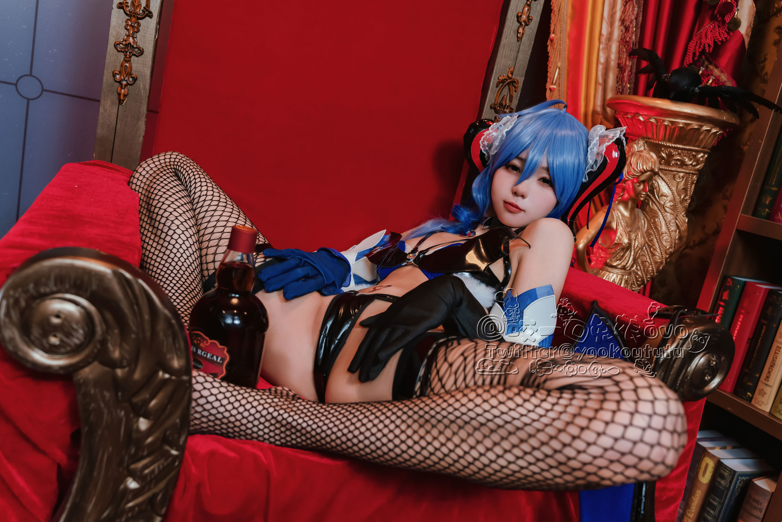 [福利COS] 咬一口兔娘 - 甘雨魅魔第14张