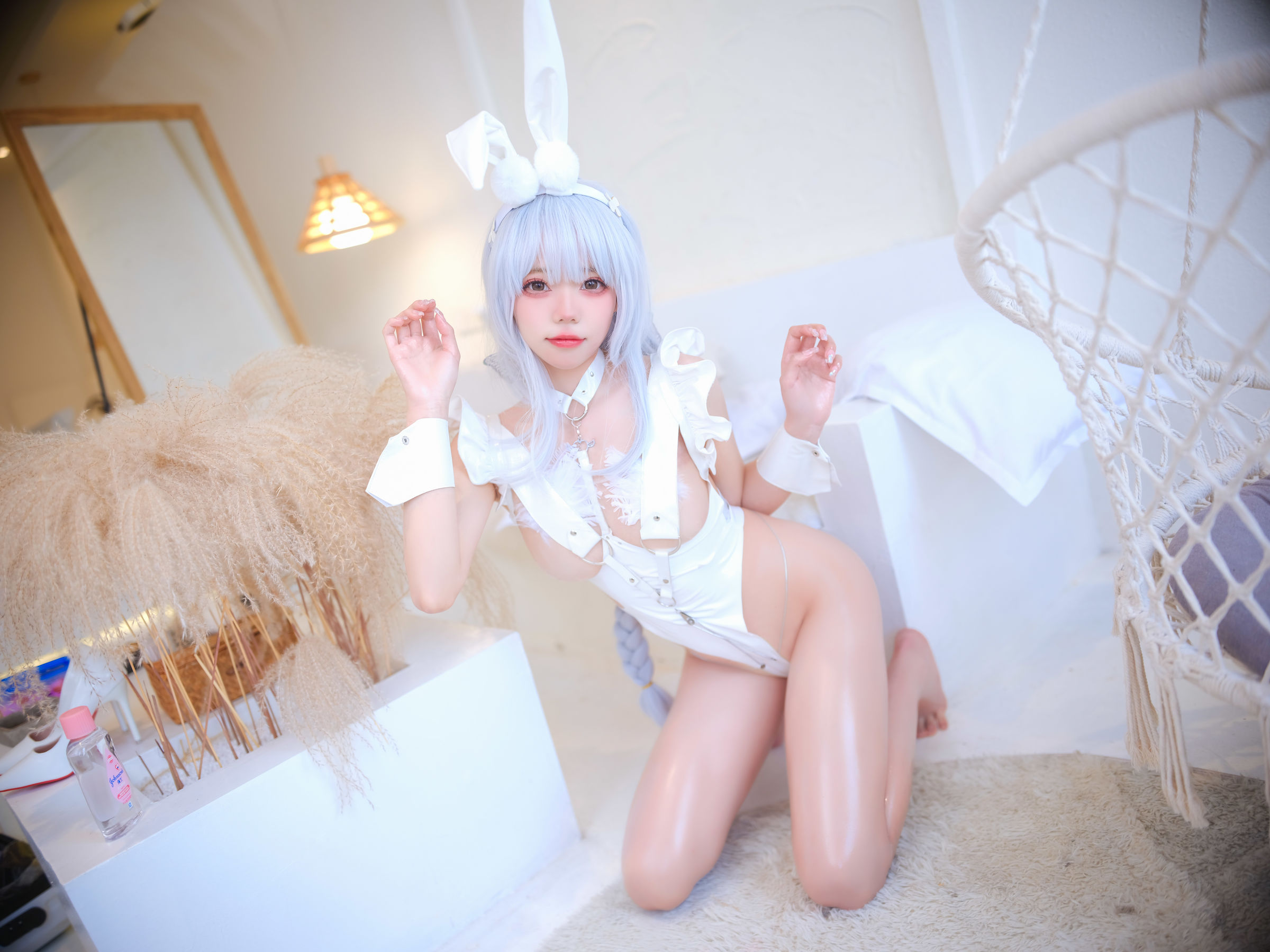 [福利COS] 咬一口兔娘 - 恶毒兔女郎第6张