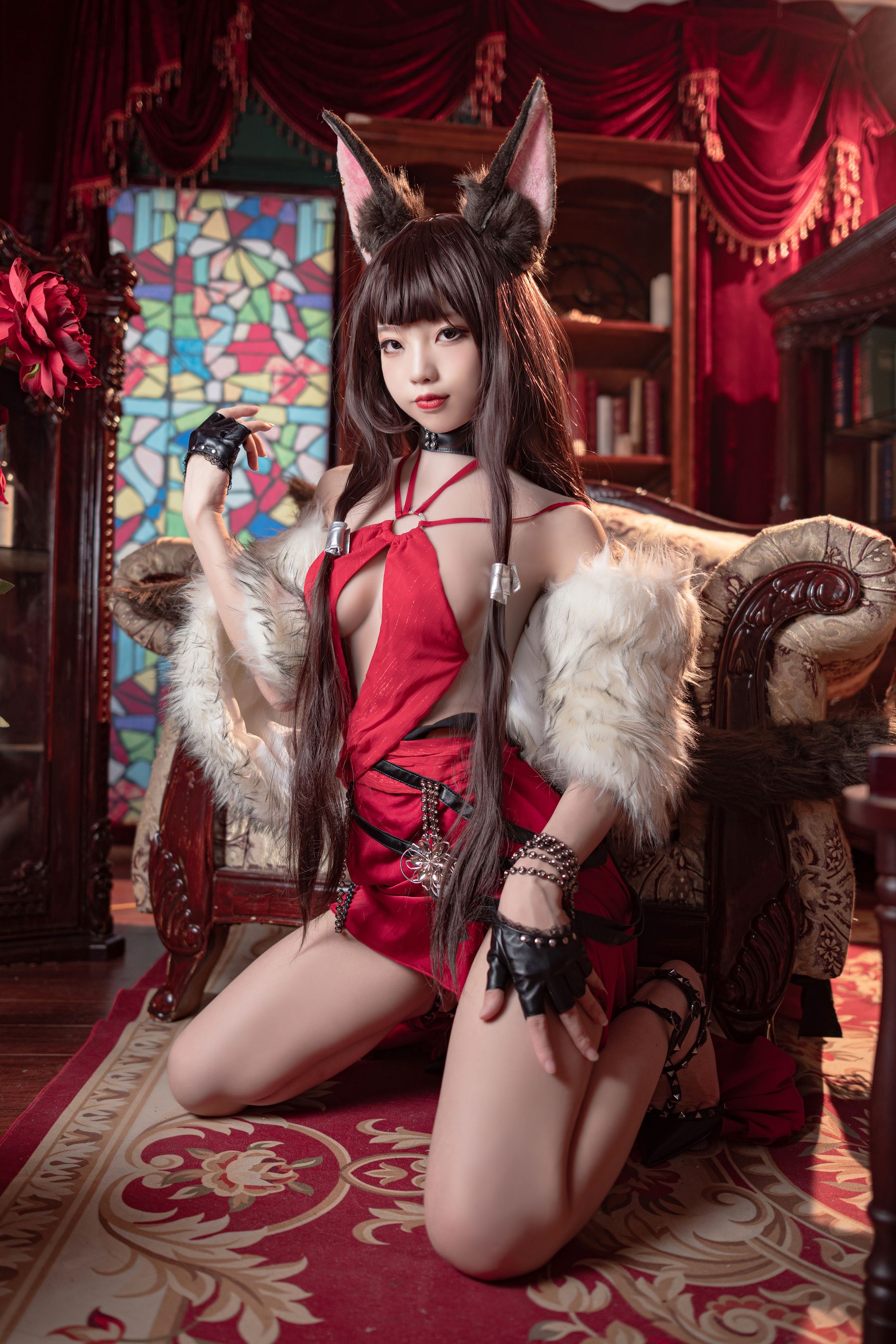 [福利COS] 狐玖玖 - 碧蓝航线 赤城第1张