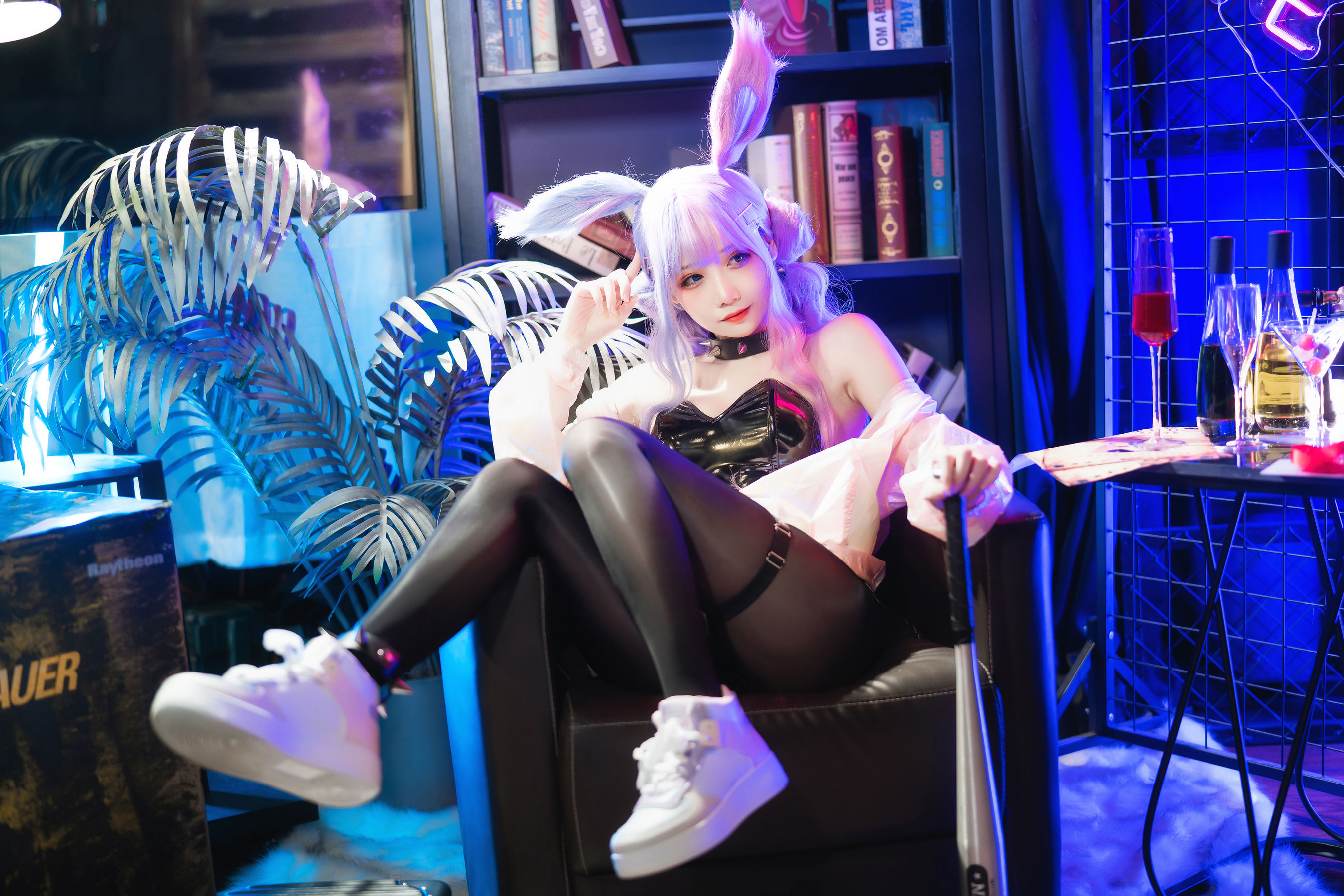 [福利COS] 焖焖碳 - 麻辣兔头X异色兔第1张