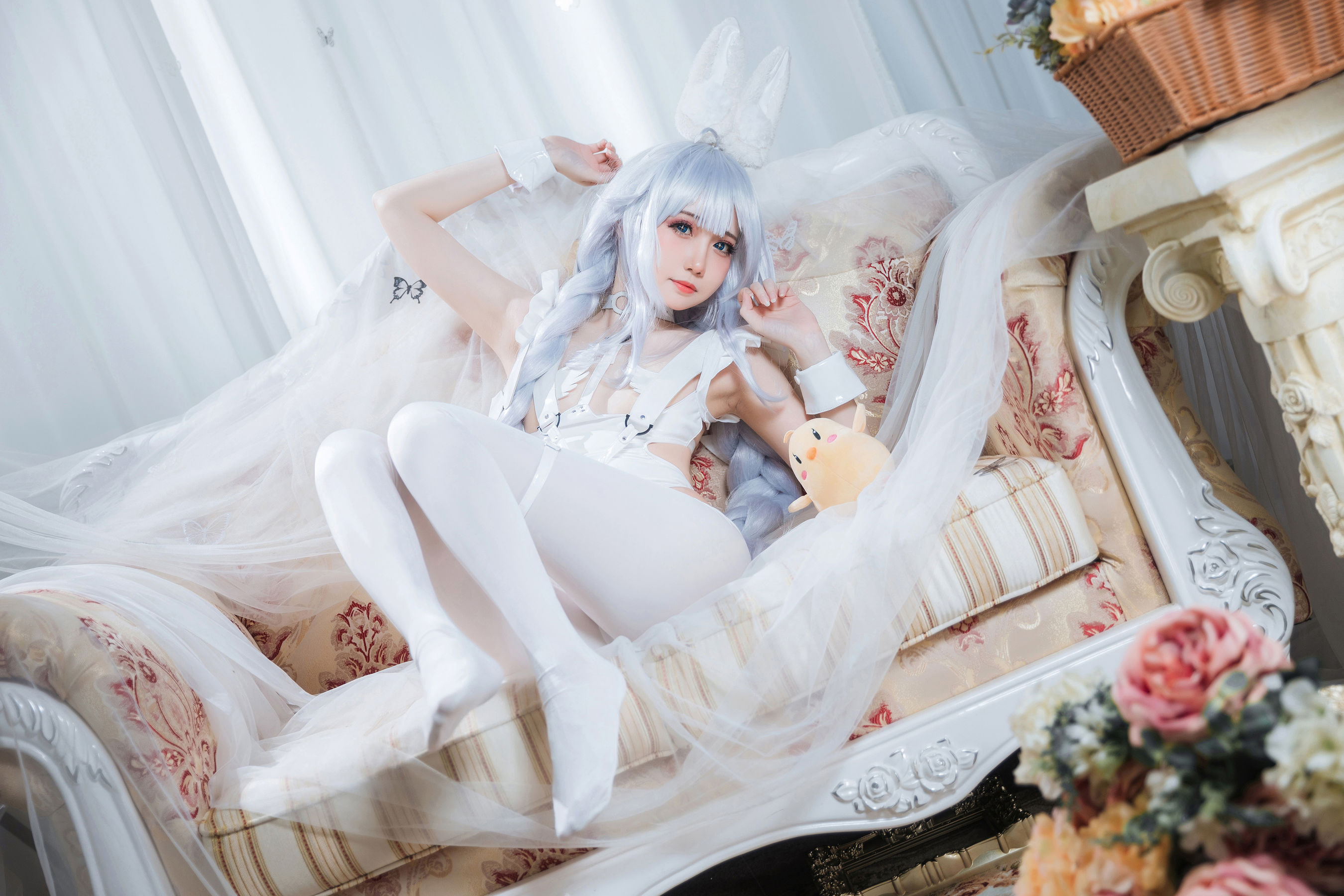 [福利COS] 焖焖碳 - 恶毒兔头第3张