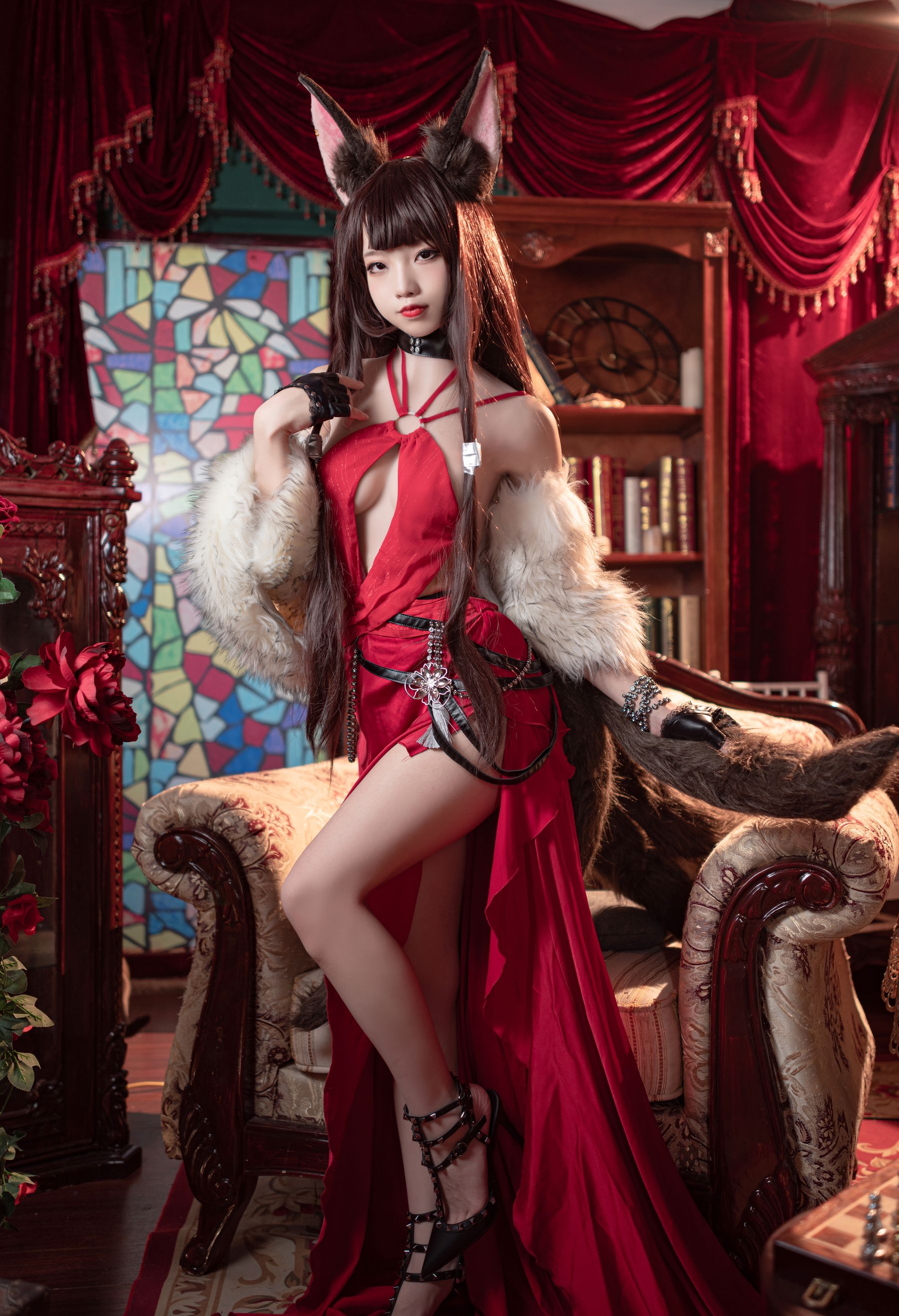 [福利COS] 狐玖玖 - 碧蓝航线 赤城第7张