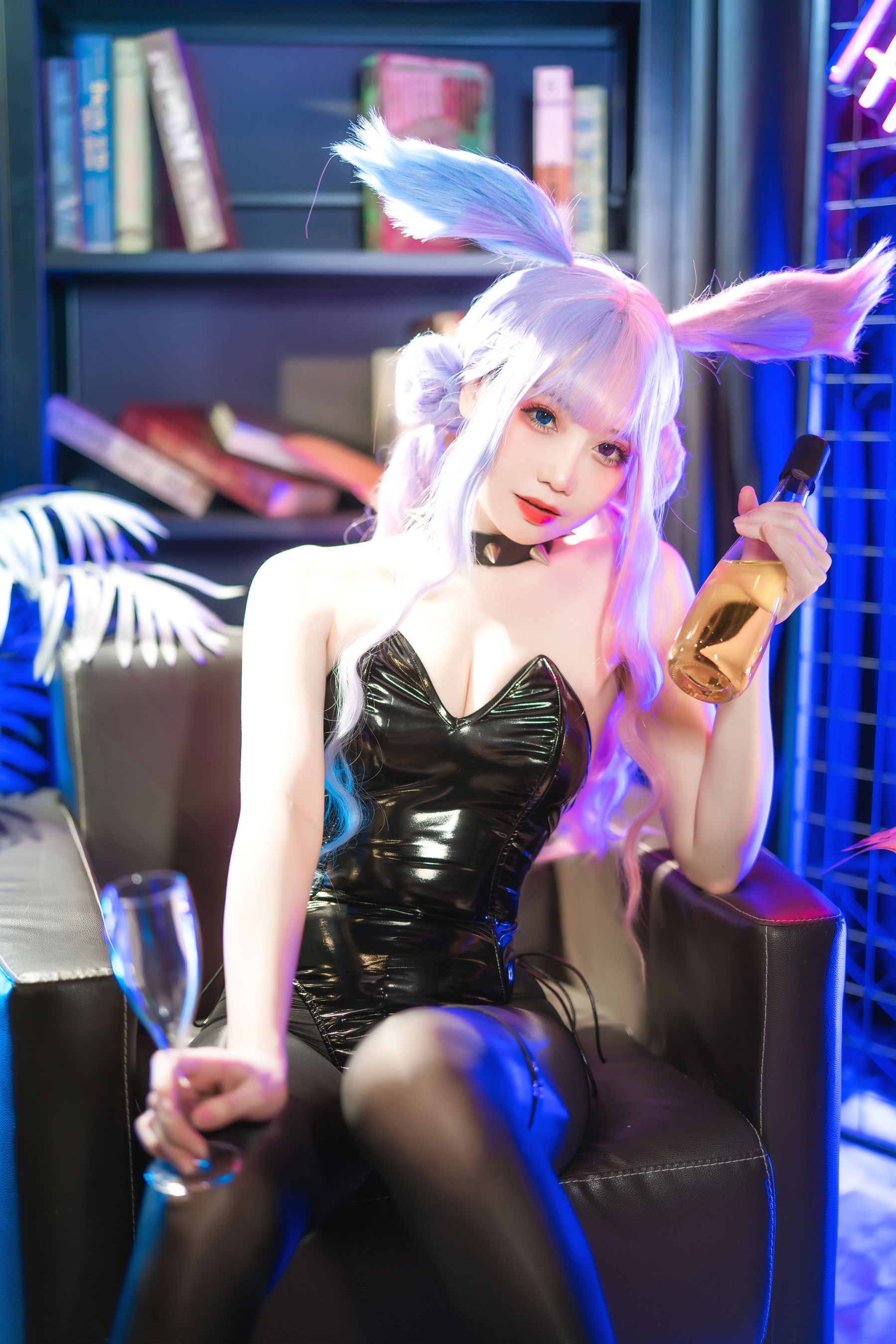 [福利COS] 焖焖碳 - 麻辣兔头X异色兔第12张