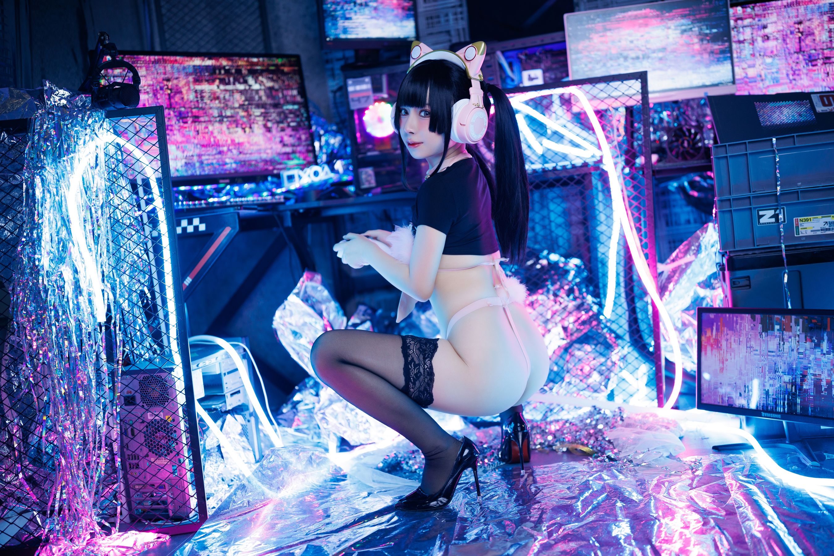 [福利COS] 胡桃猫Kurumineko - 电竞甜心第14张