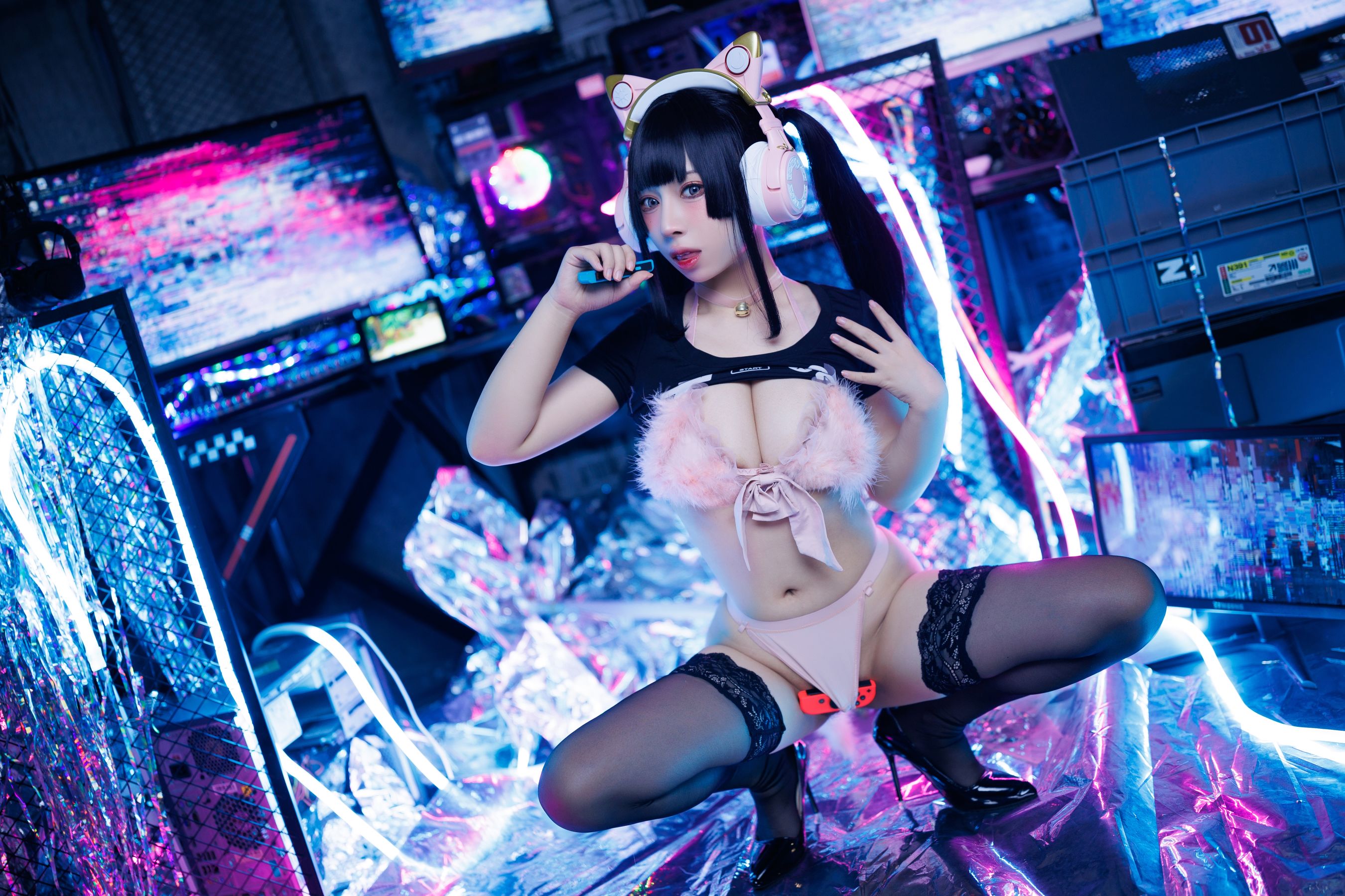 [福利COS] 胡桃猫Kurumineko - 电竞甜心第21张