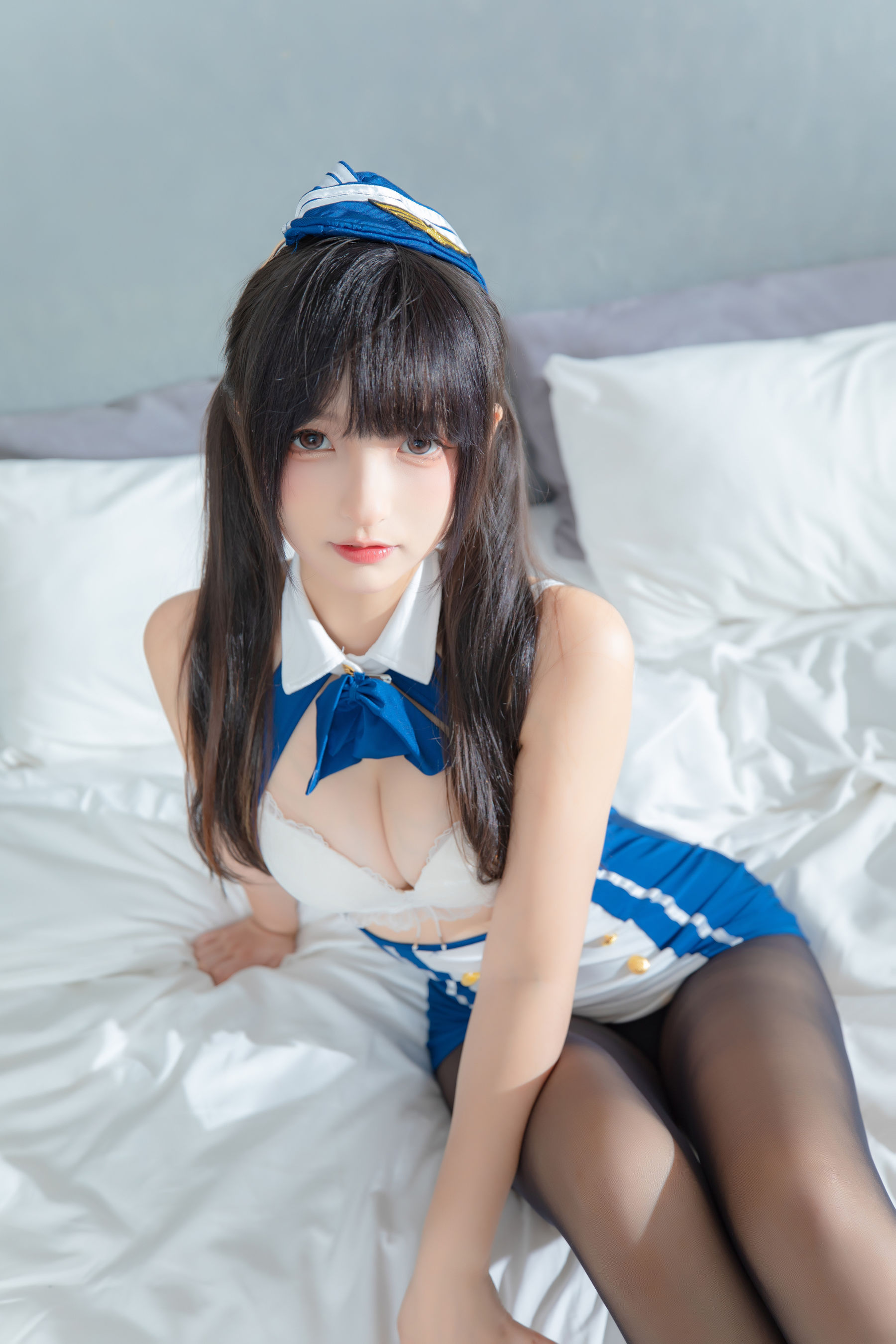 [福利COS] 萝莉神楽板真冬 之海上天使第23张