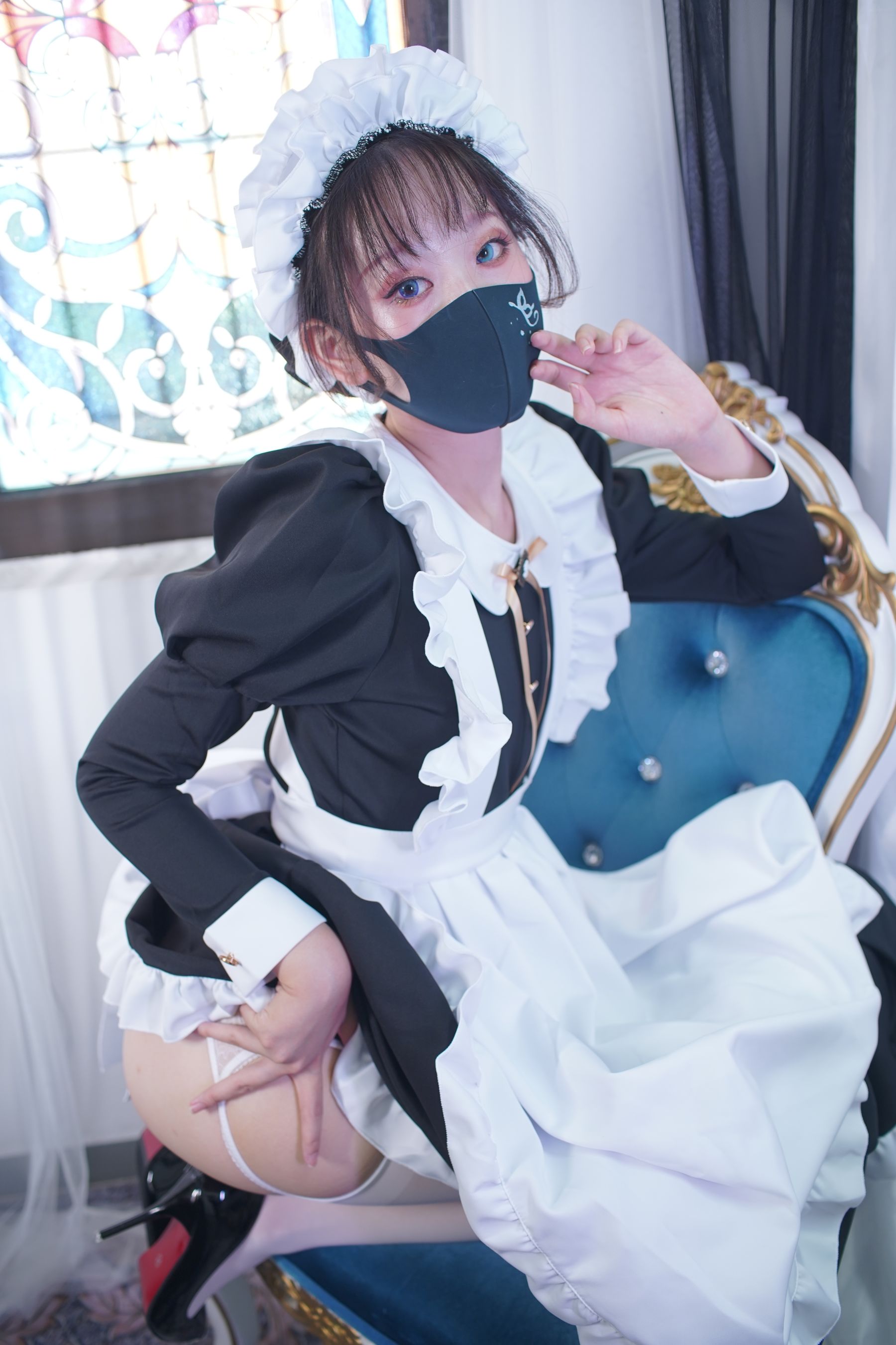 [福利COS] 茶籽ccz - 欧式女仆第8张