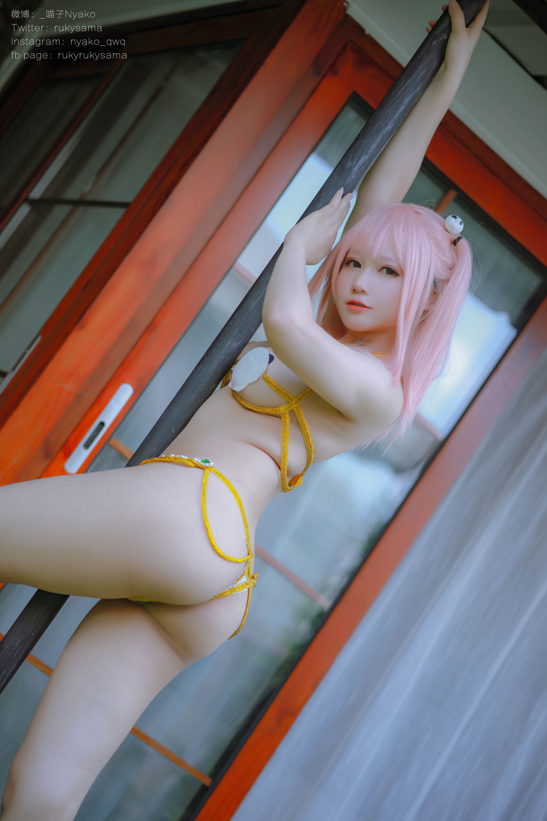 [福利COS] 萌妹子Nyako喵子 - DOAほのか 贝壳第23张