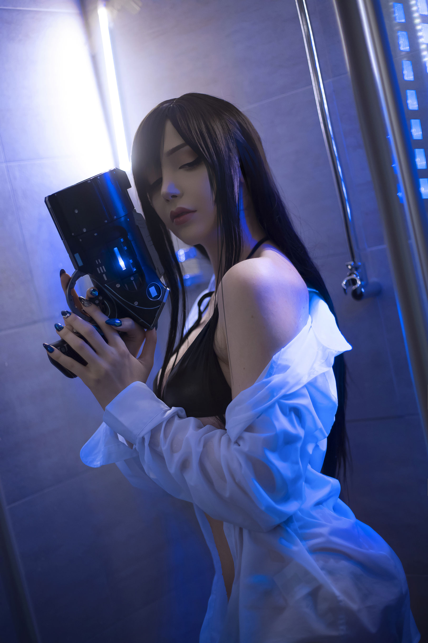 [COS福利] 国外美女SayaTheFox - 浴室诱惑第2张