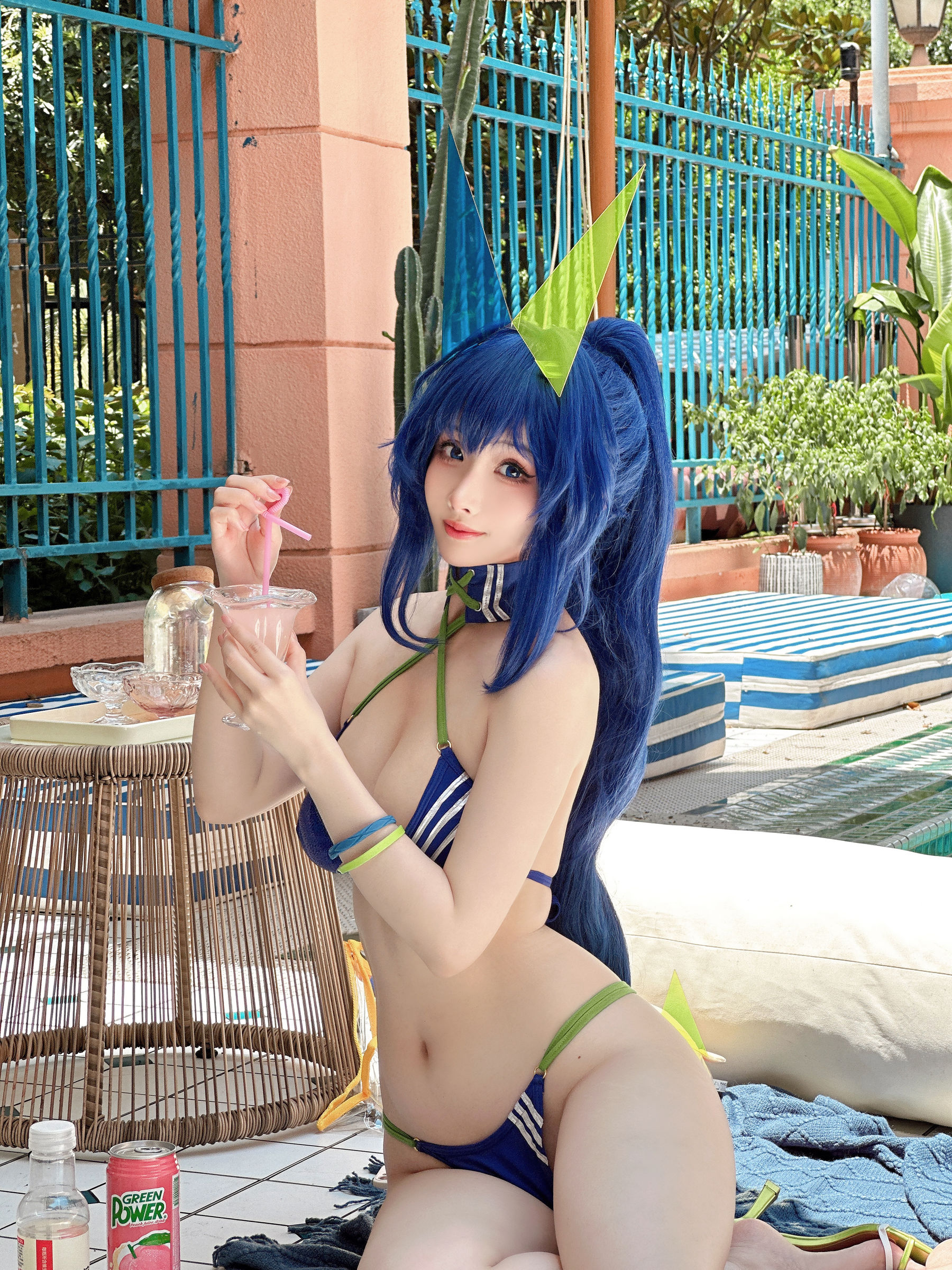 COS福利rioko凉凉子 - 碧蓝航线 花园第4张