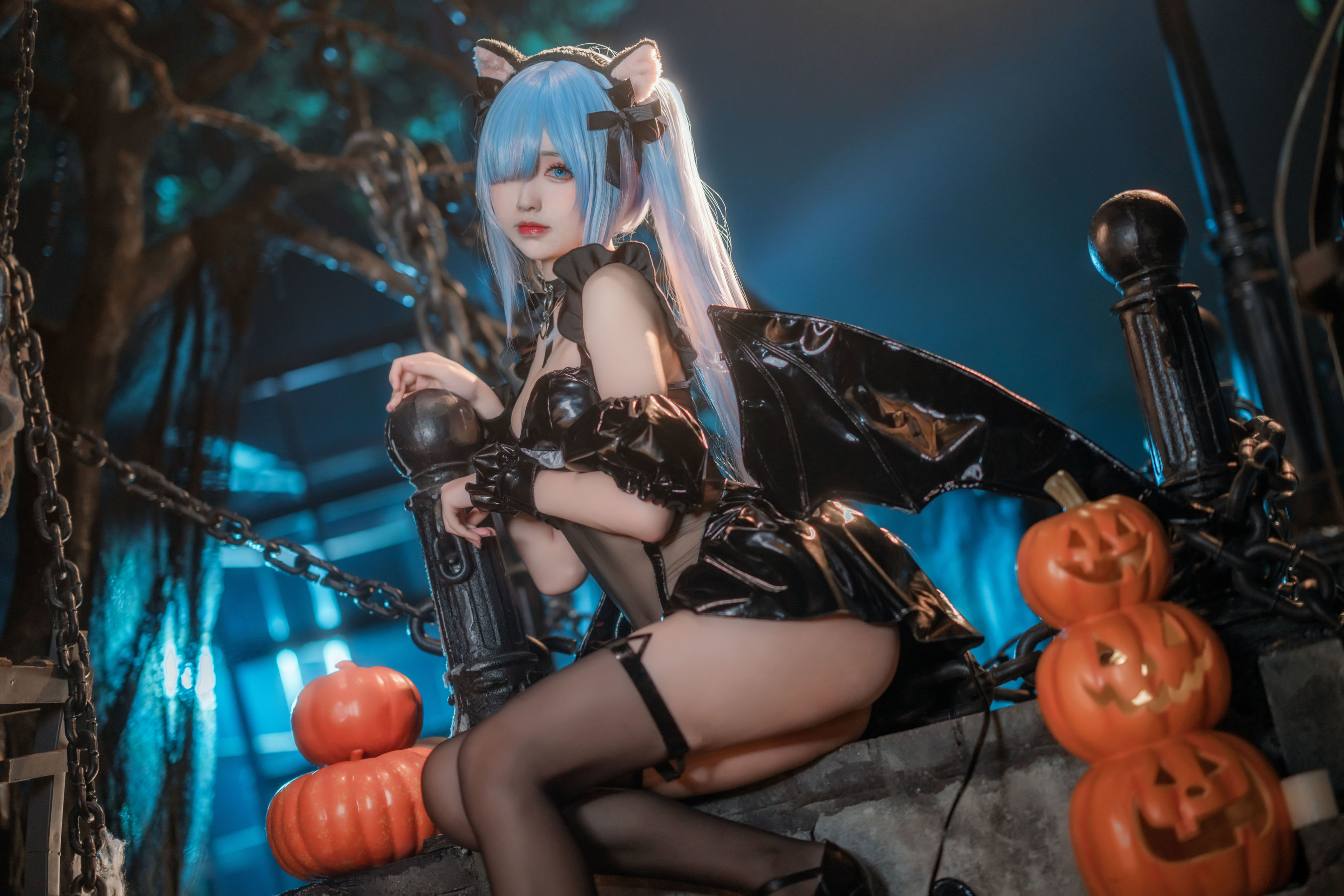 动漫博主大大卷卷小卷 - 碧蓝航线雅努斯 万圣喵喵惊悚夜第7张