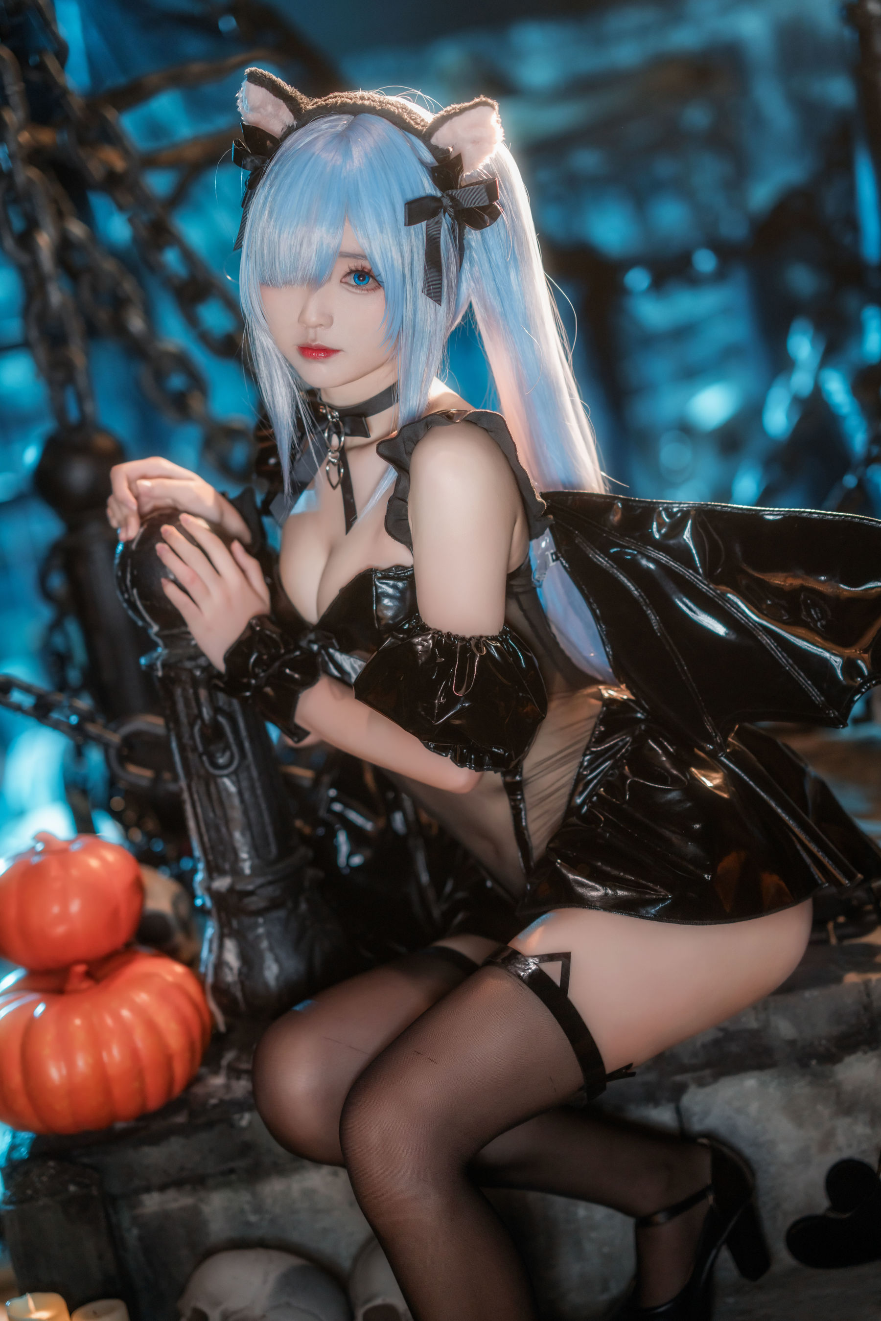 动漫博主大大卷卷小卷 - 碧蓝航线雅努斯 万圣喵喵惊悚夜第2张