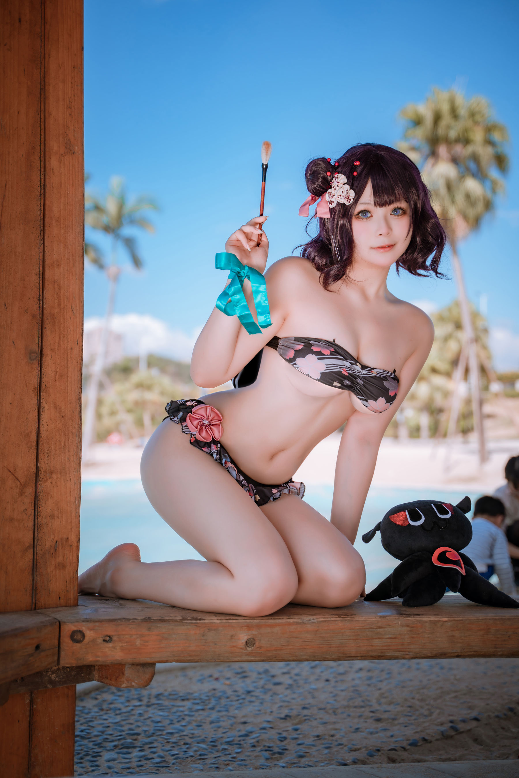 动漫博主w百合欧皇子w - 沙滩第1张