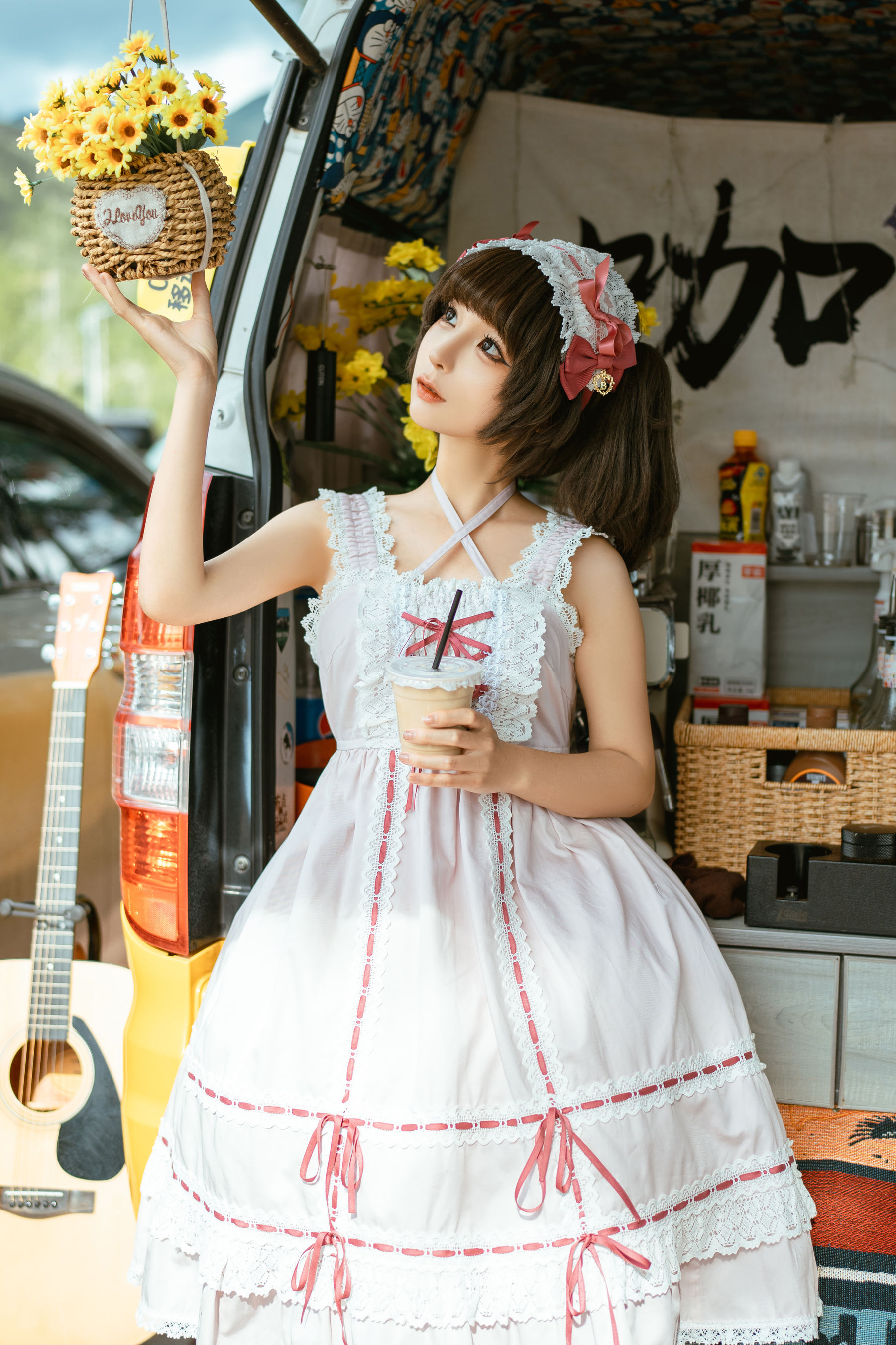 动漫博主蠢沫沫 - 可以陪我喝一杯咖啡吗第1张