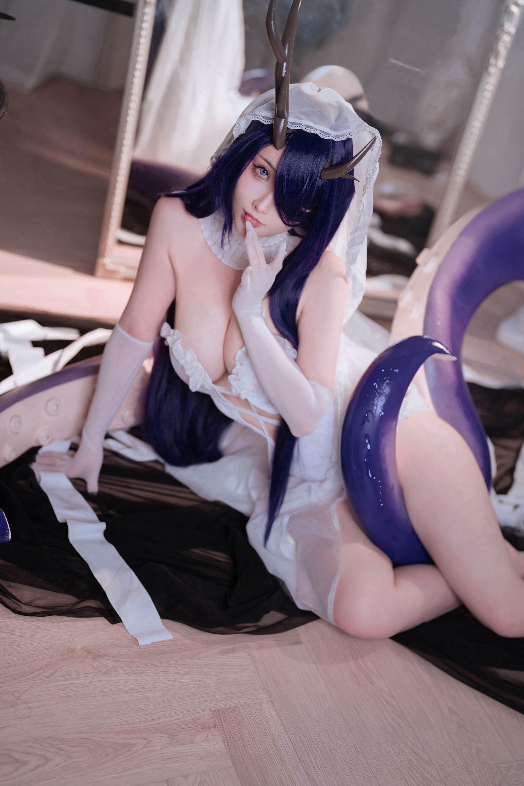 COS福利rioko 凉凉子 - 碧蓝航线 金鹿号第8张