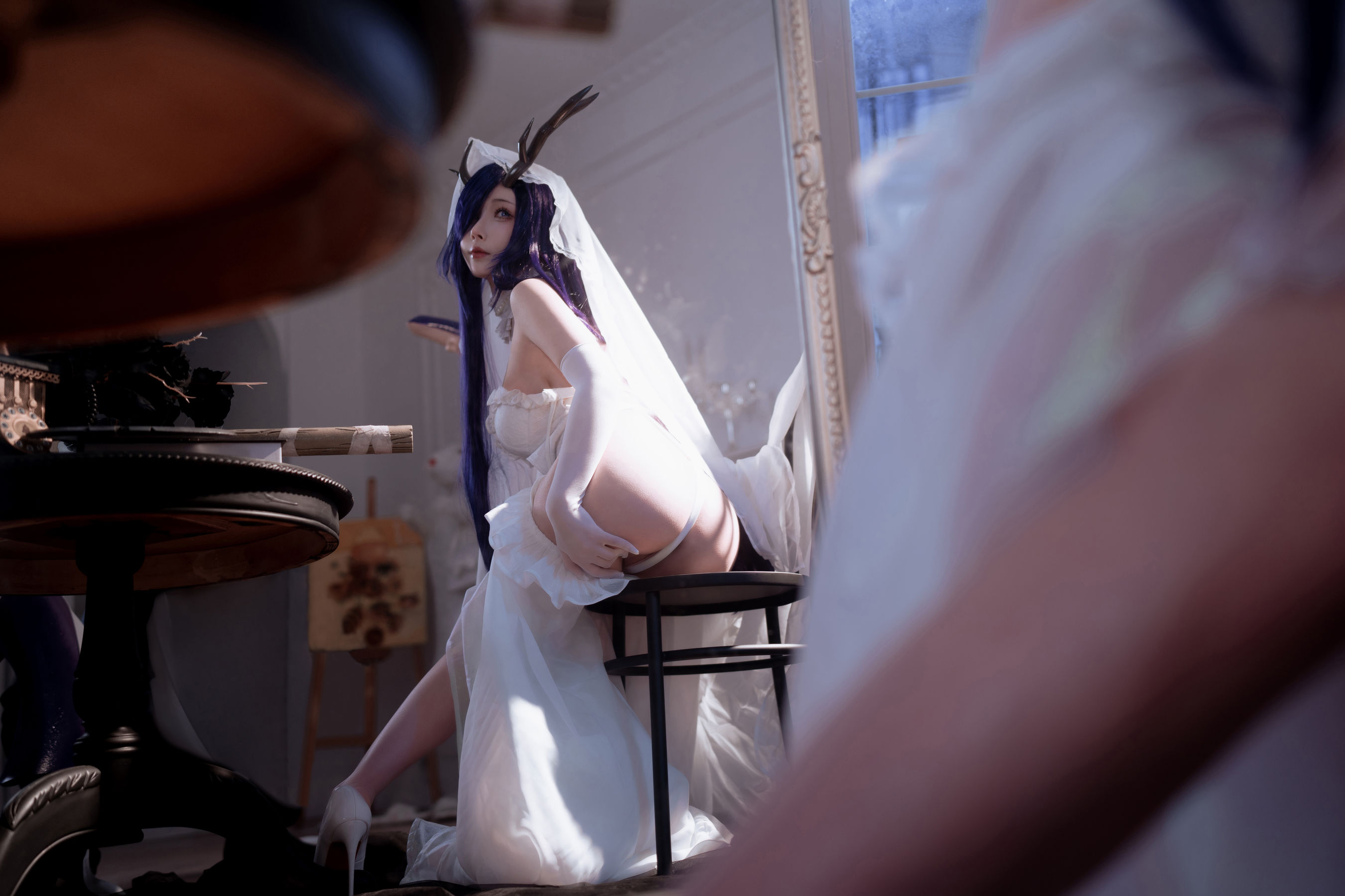 COS福利rioko 凉凉子 - 碧蓝航线 金鹿号第1张