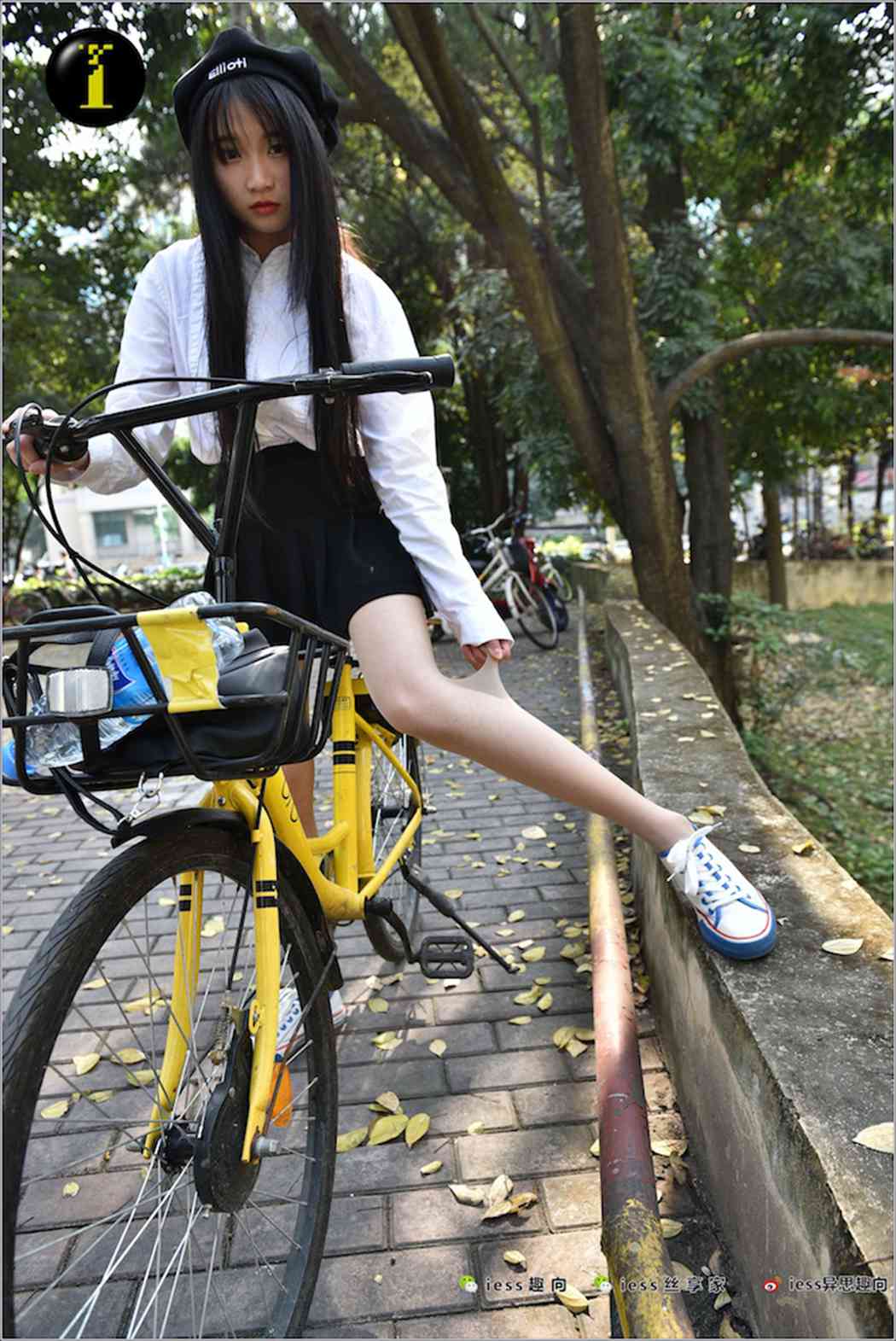 [IESS异思趣向] 普惠集 033 琪琪 16岁的单车少女 在现浏览第6张