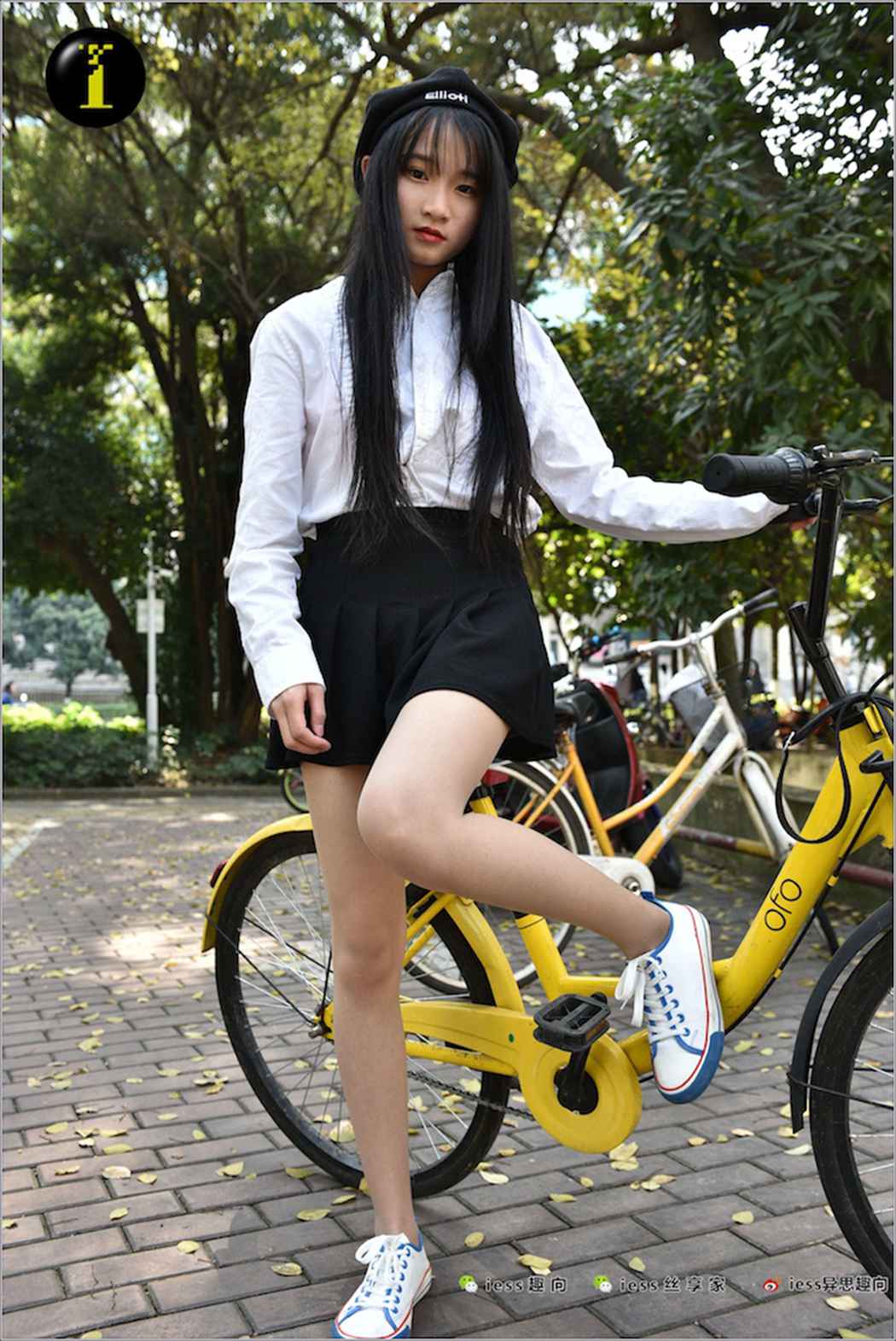 [IESS异思趣向] 普惠集 033 琪琪 16岁的单车少女 在现浏览第8张