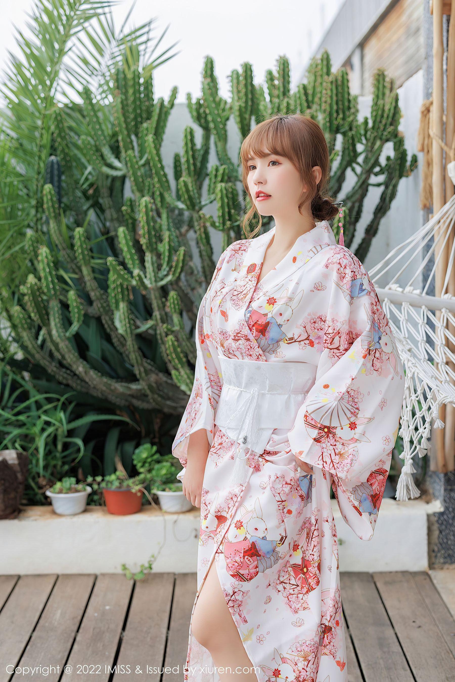  爱蜜社 VOL.676 张思允Nice 蕾丝内衣美胸写真第8张