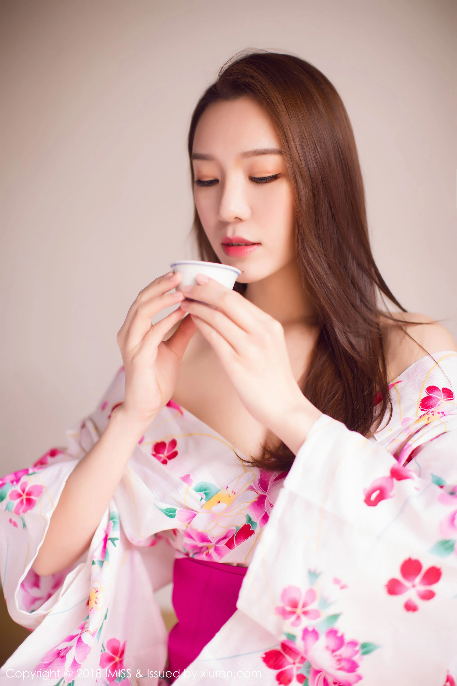 新人模特katrina《首套写真》 爱蜜社IMiss Vol.252第1张