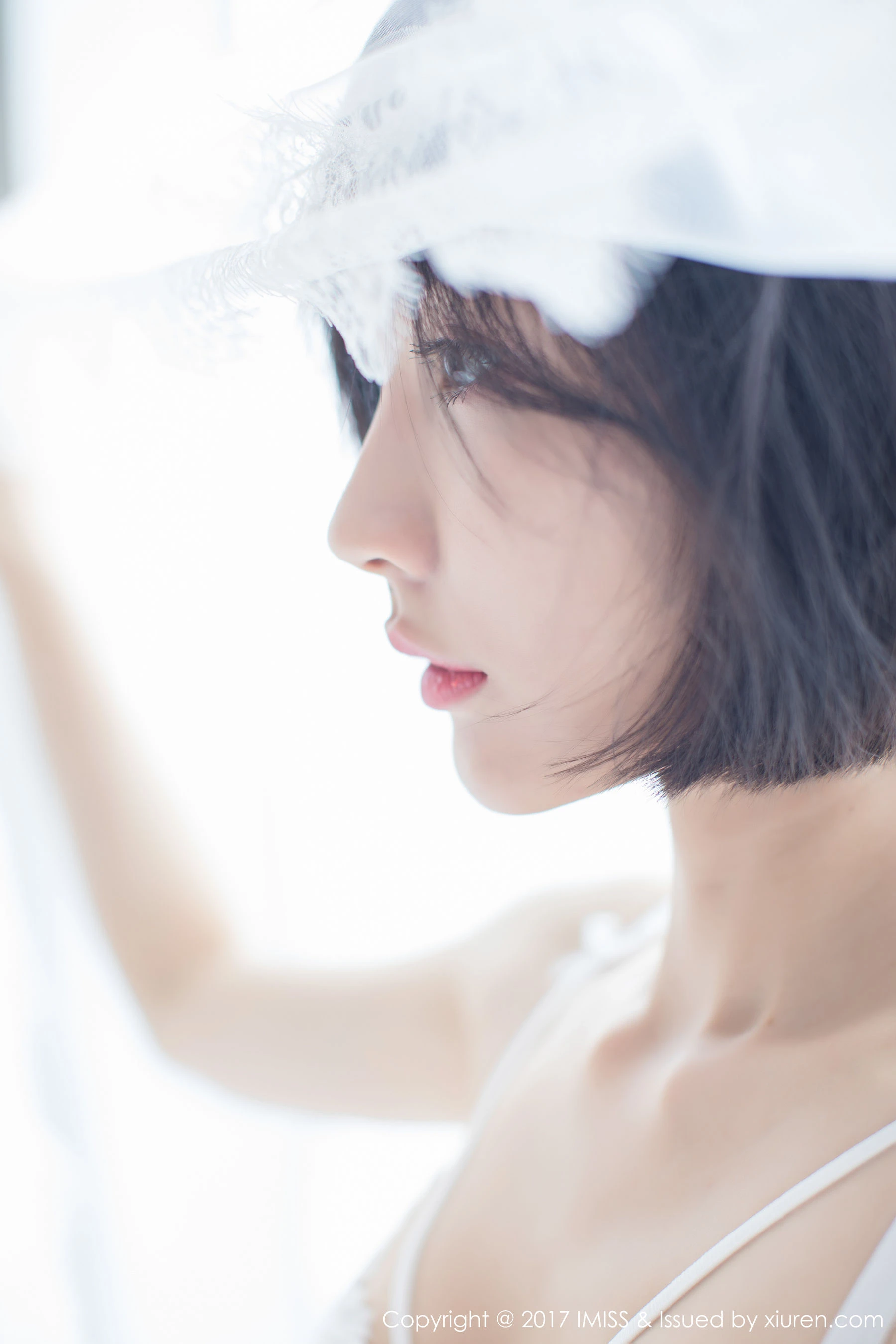 莉雅Livia《日系短发女神》 爱蜜社 VOL.178第13张
