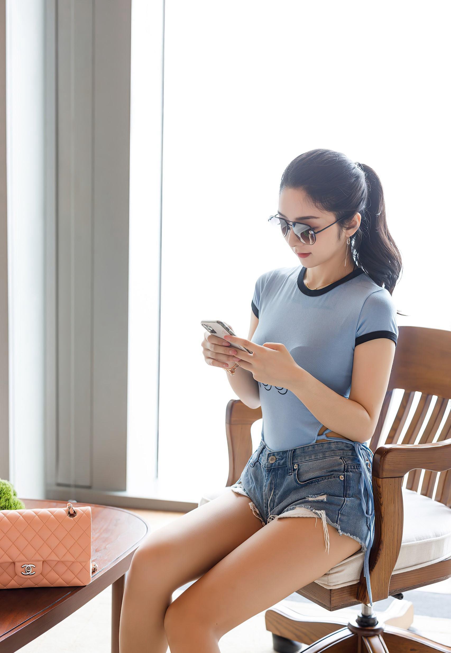 IMiss爱蜜社 Vol.489 Angela小热巴第3张