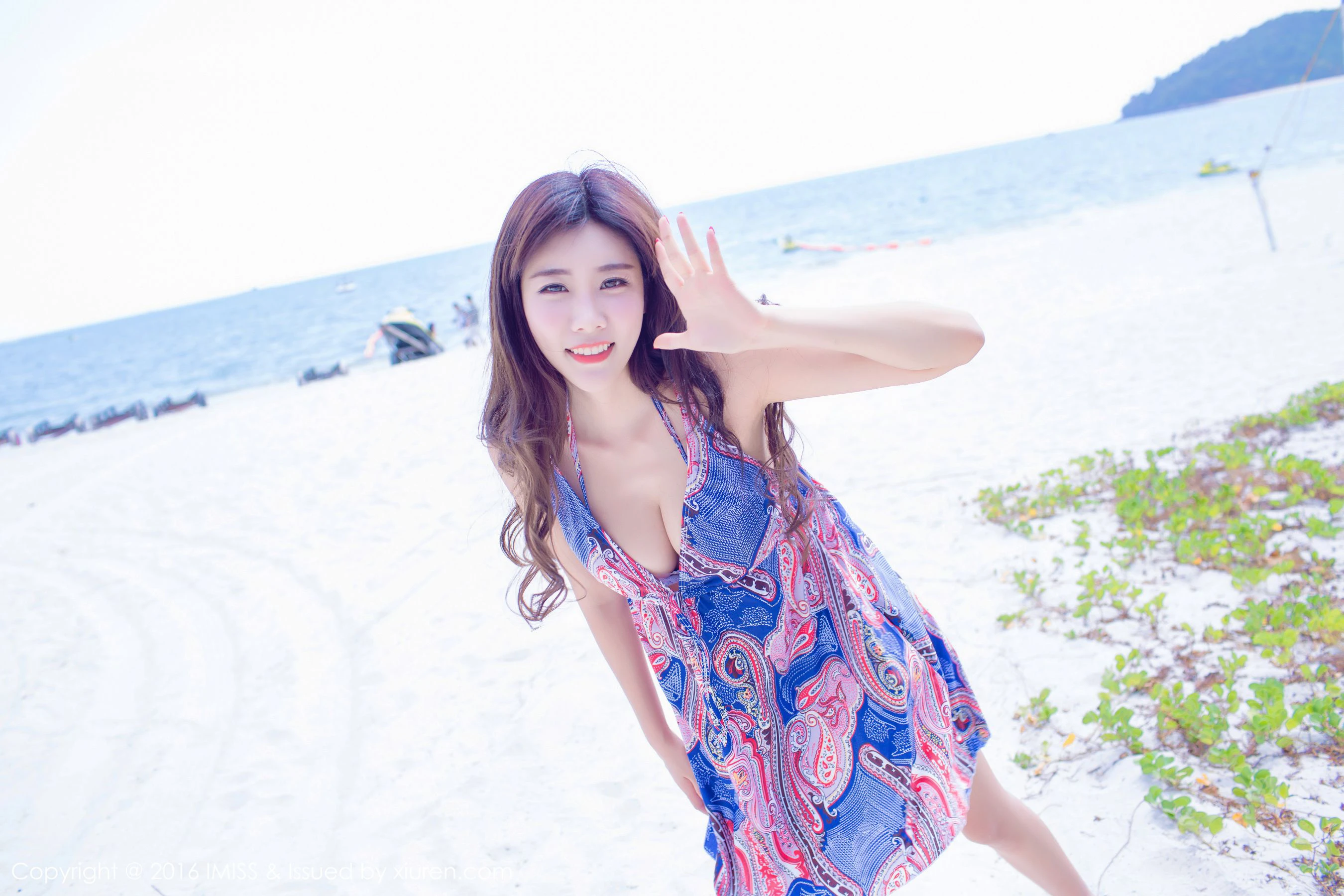 程小烦不烦《兰卡威旅拍》清新外拍 爱蜜社IMiss Vol.092第2张