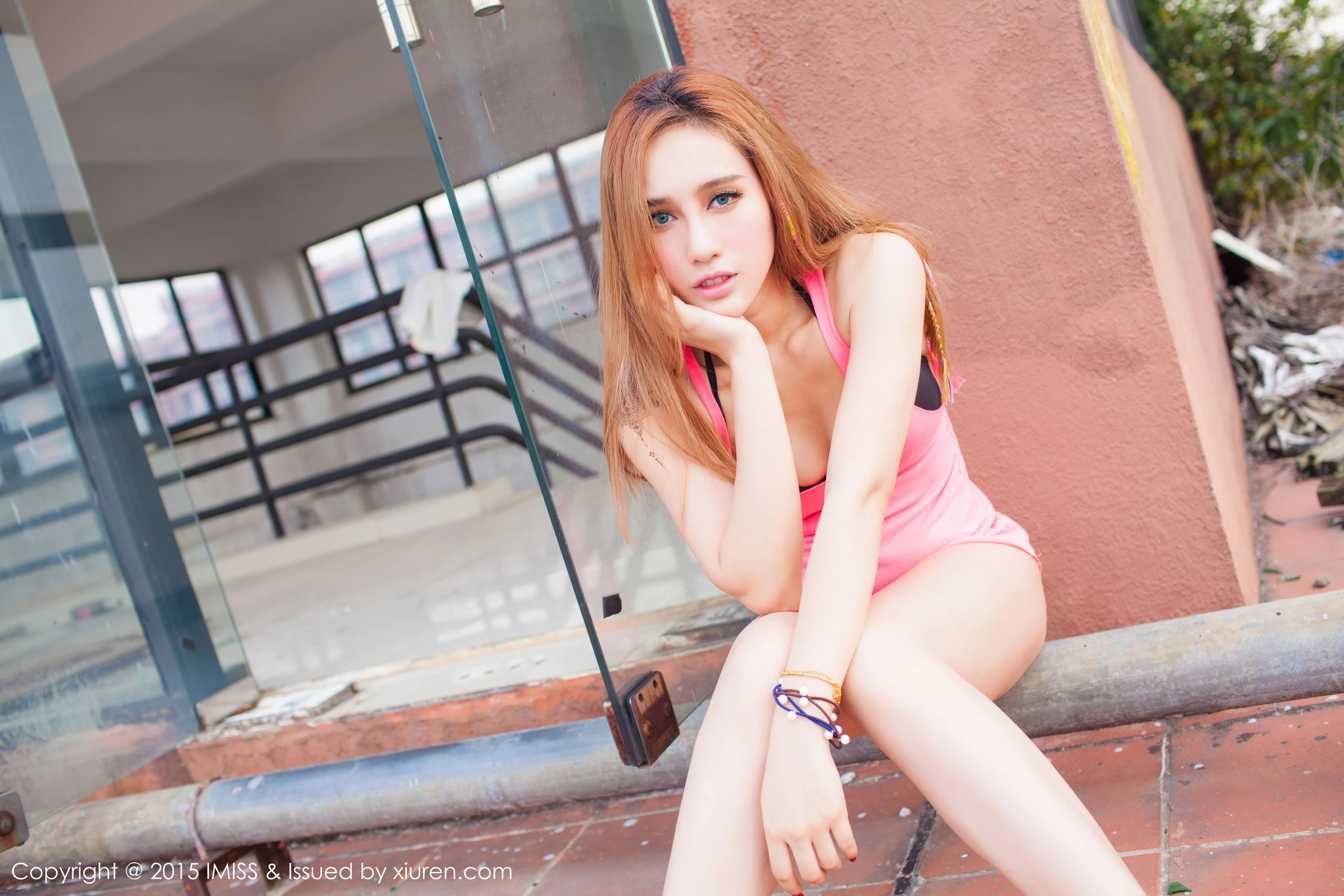  香港模特Michi_Ho 《小清新》 爱蜜社IMiss Vol.045第15张