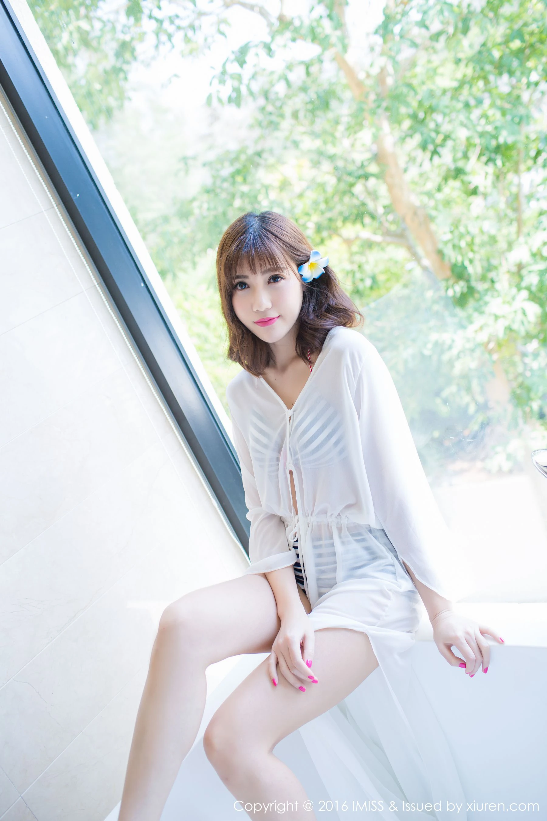  气质美女@Sandy陈天扬《兰卡威旅拍》 爱蜜社IMiss Vol.083第3张