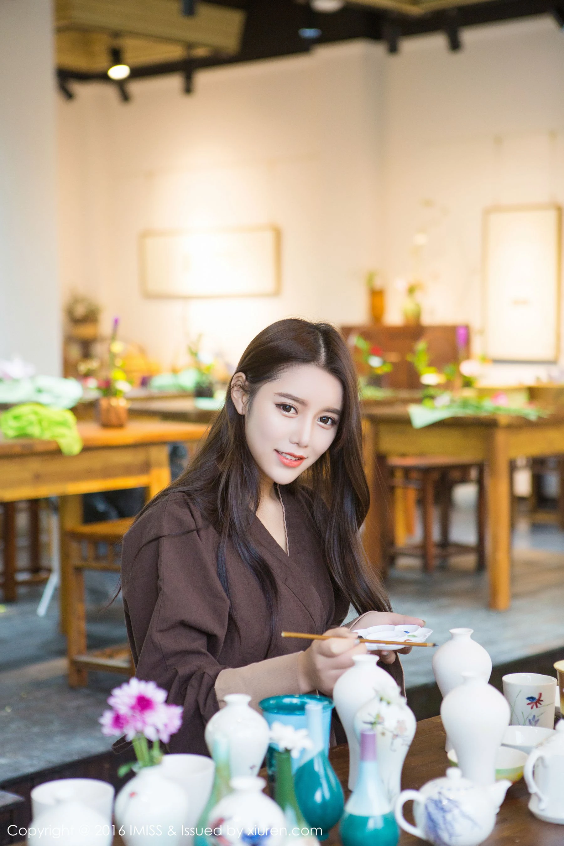 爱蜜社IMiss Vol.060 于姬、朱若慕、徐妍馨、傅诗瑶、小丽莎萌萌哒及其他模特合集第4张