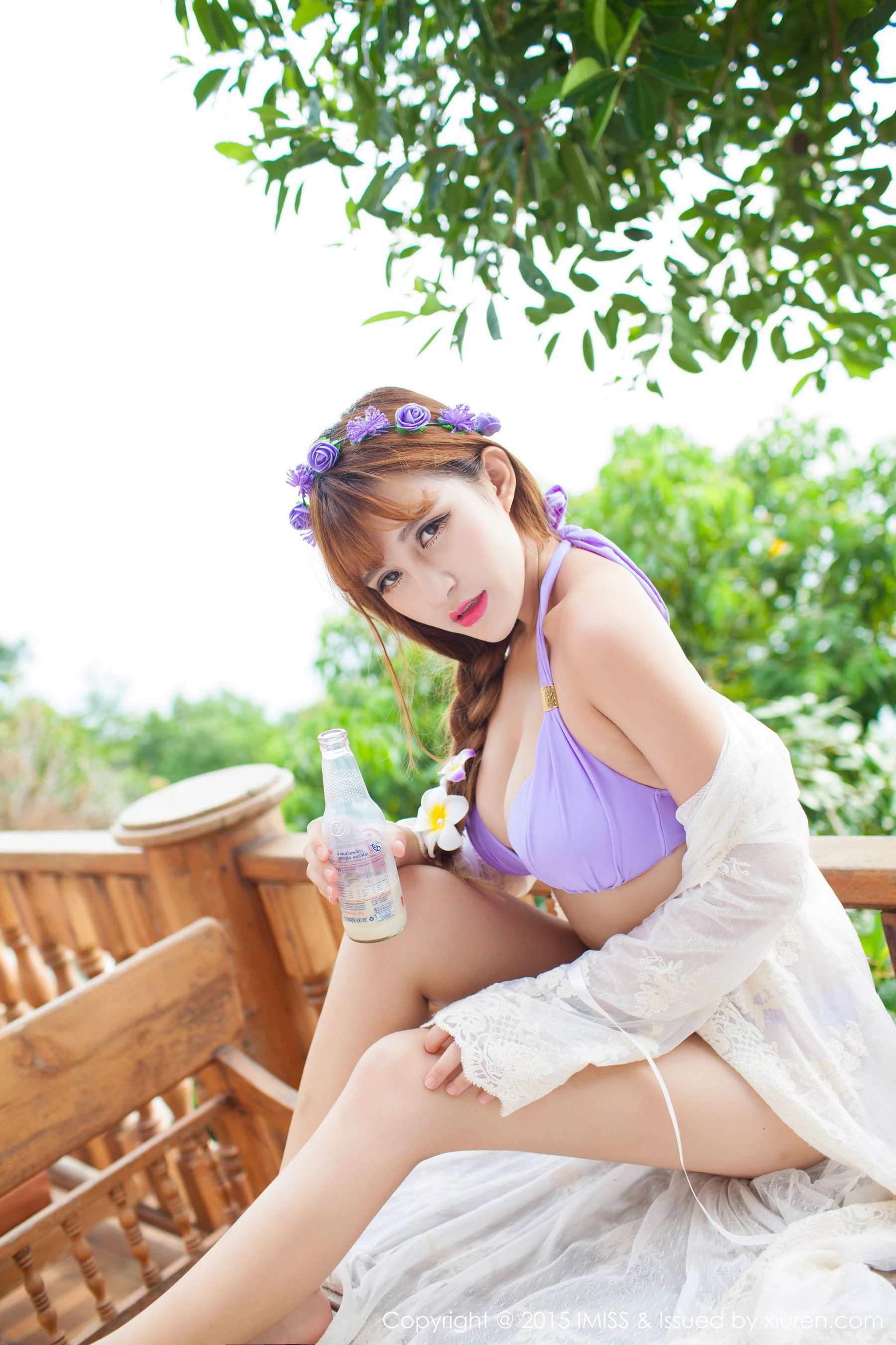  LalaBaby啦啦《泰国普吉岛旅拍》小清新比基尼 爱蜜社IMiss Vol.032第11张