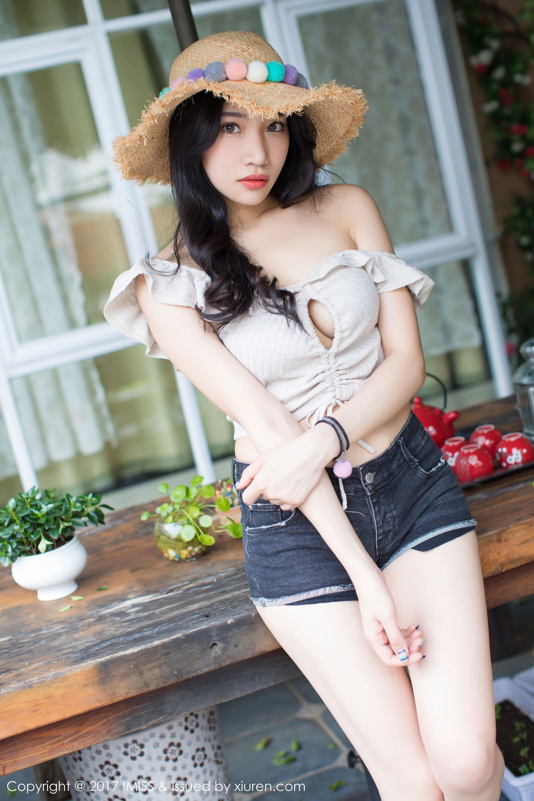 小狐狸Sica《七夕情人节福利》 爱蜜社IMiss Vol.182第4张