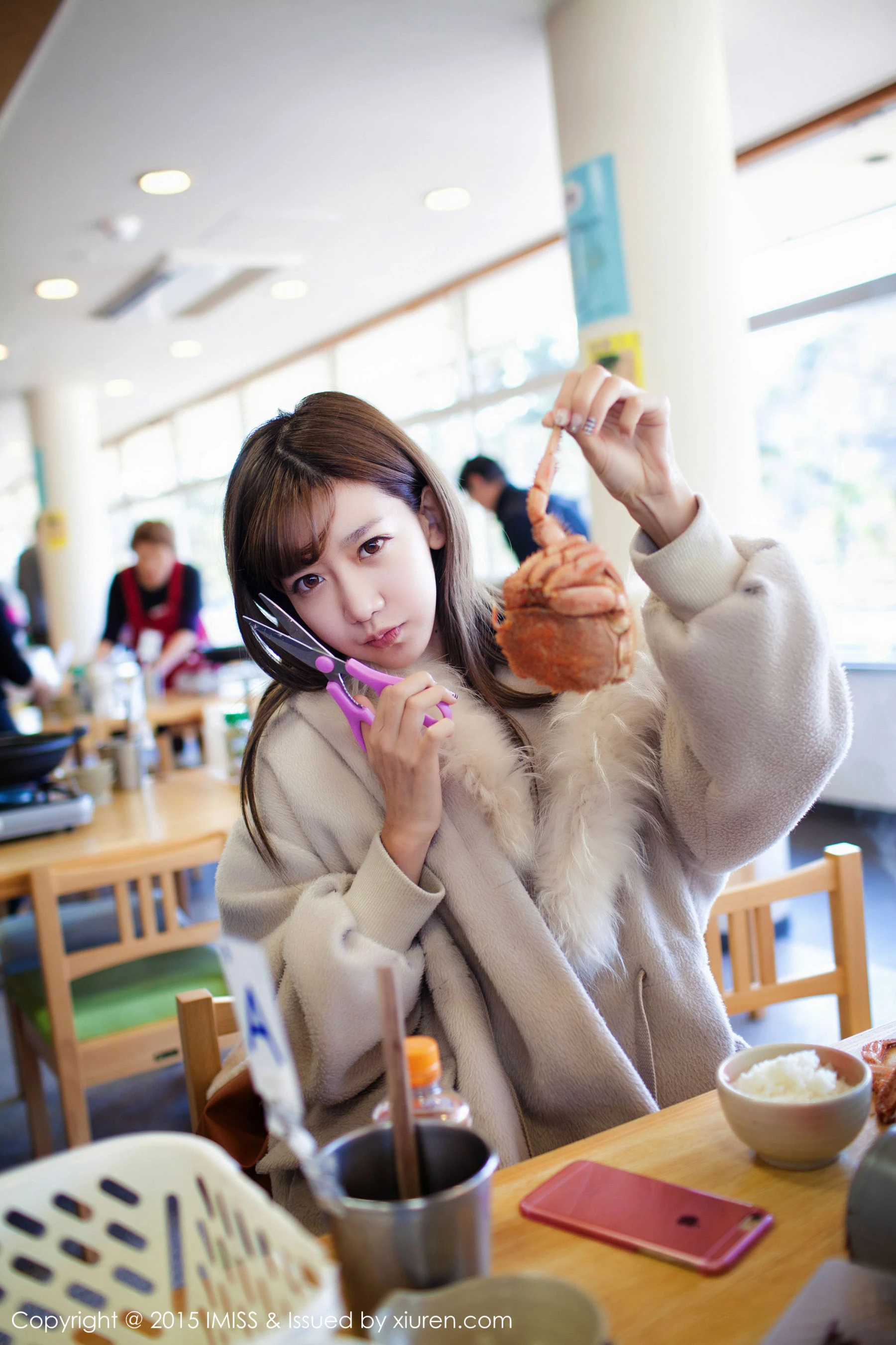 网红陈潇《日本之旅街拍》 爱蜜社IMiss Vol.010第12张