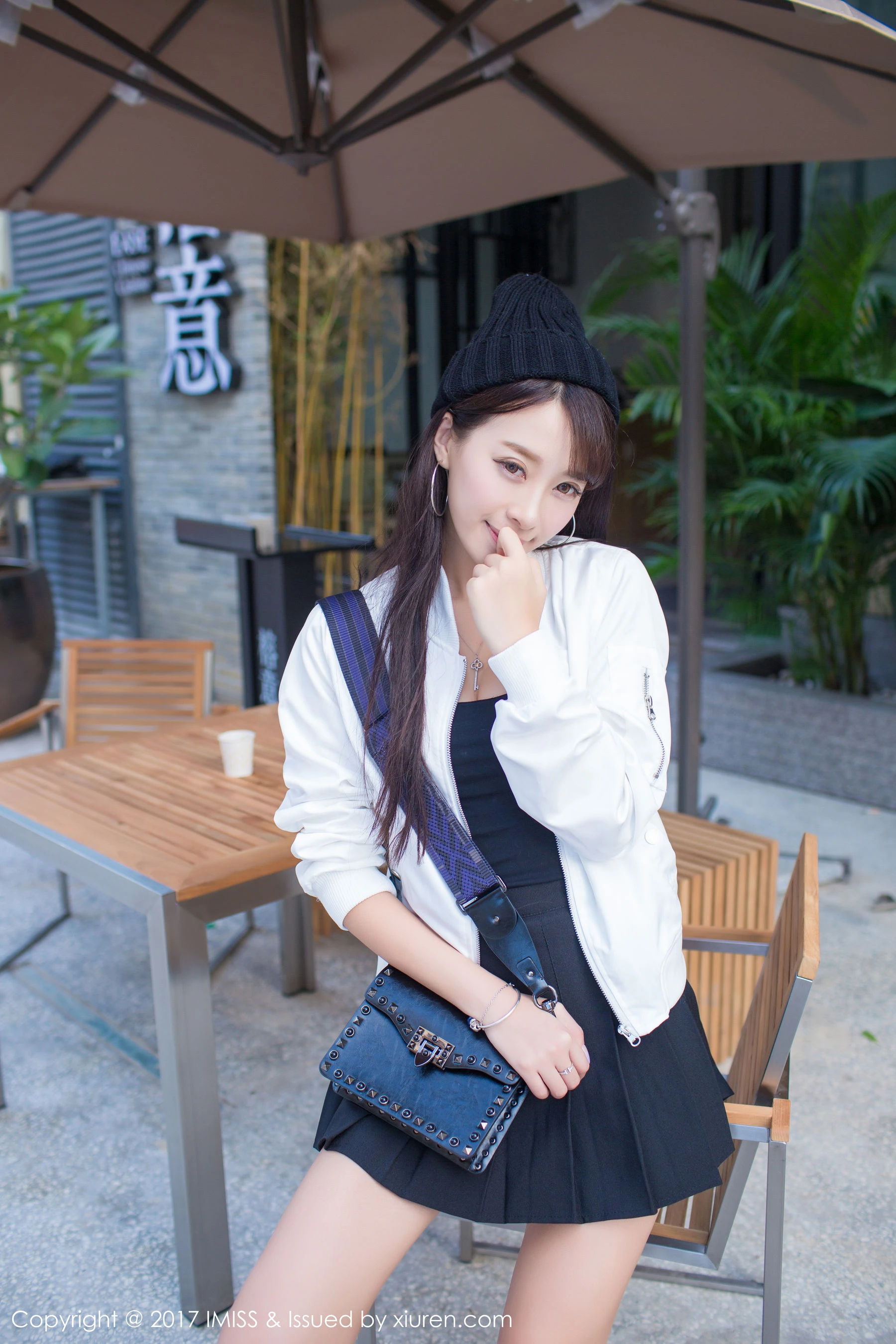 女神@王曼妮好Q街拍系列 爱蜜社 VOL.163第12张