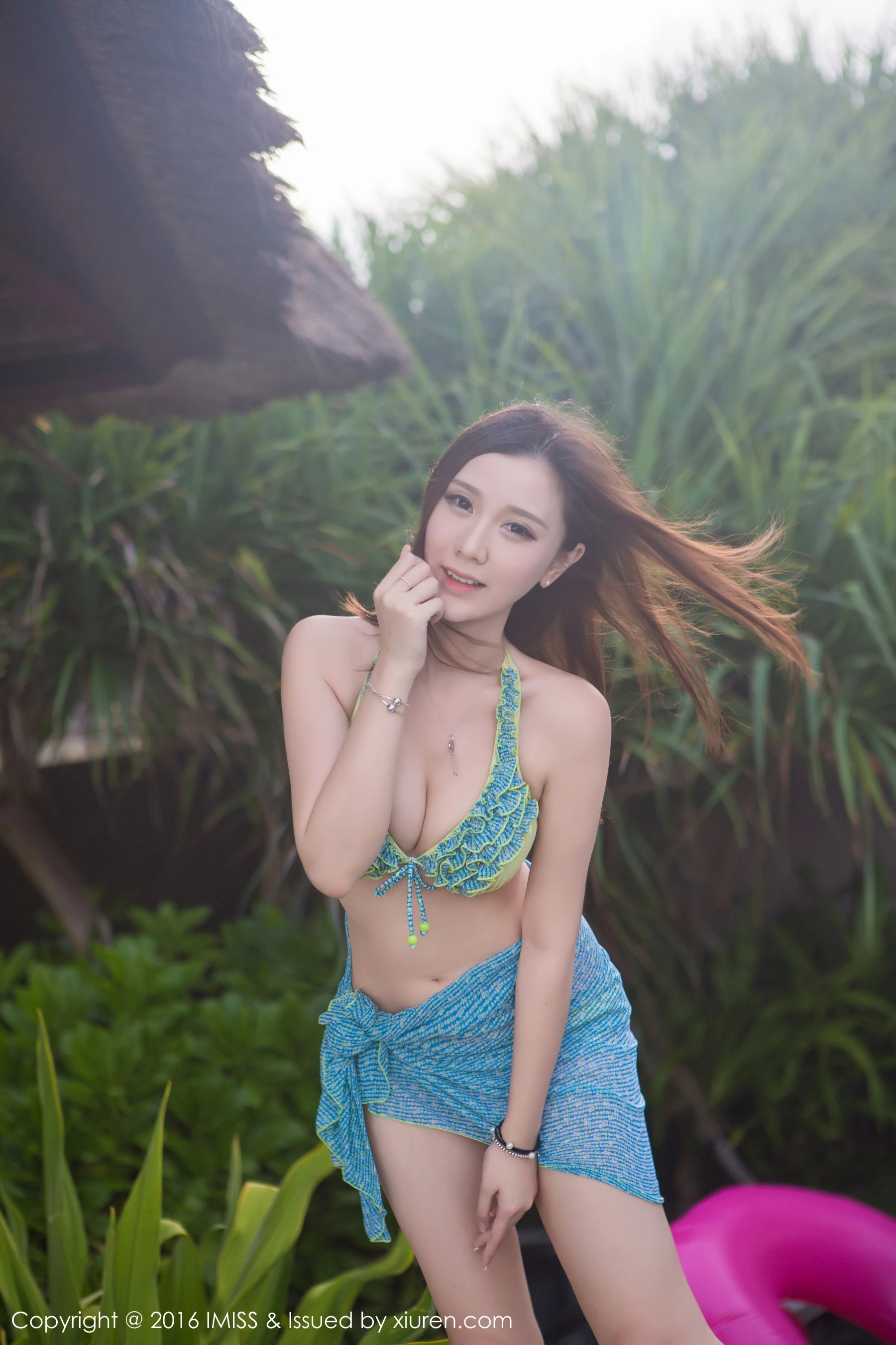 气质女神@淼淼萌萌哒《巴厘岛旅拍》 爱蜜社IMiss Vol.102第9张