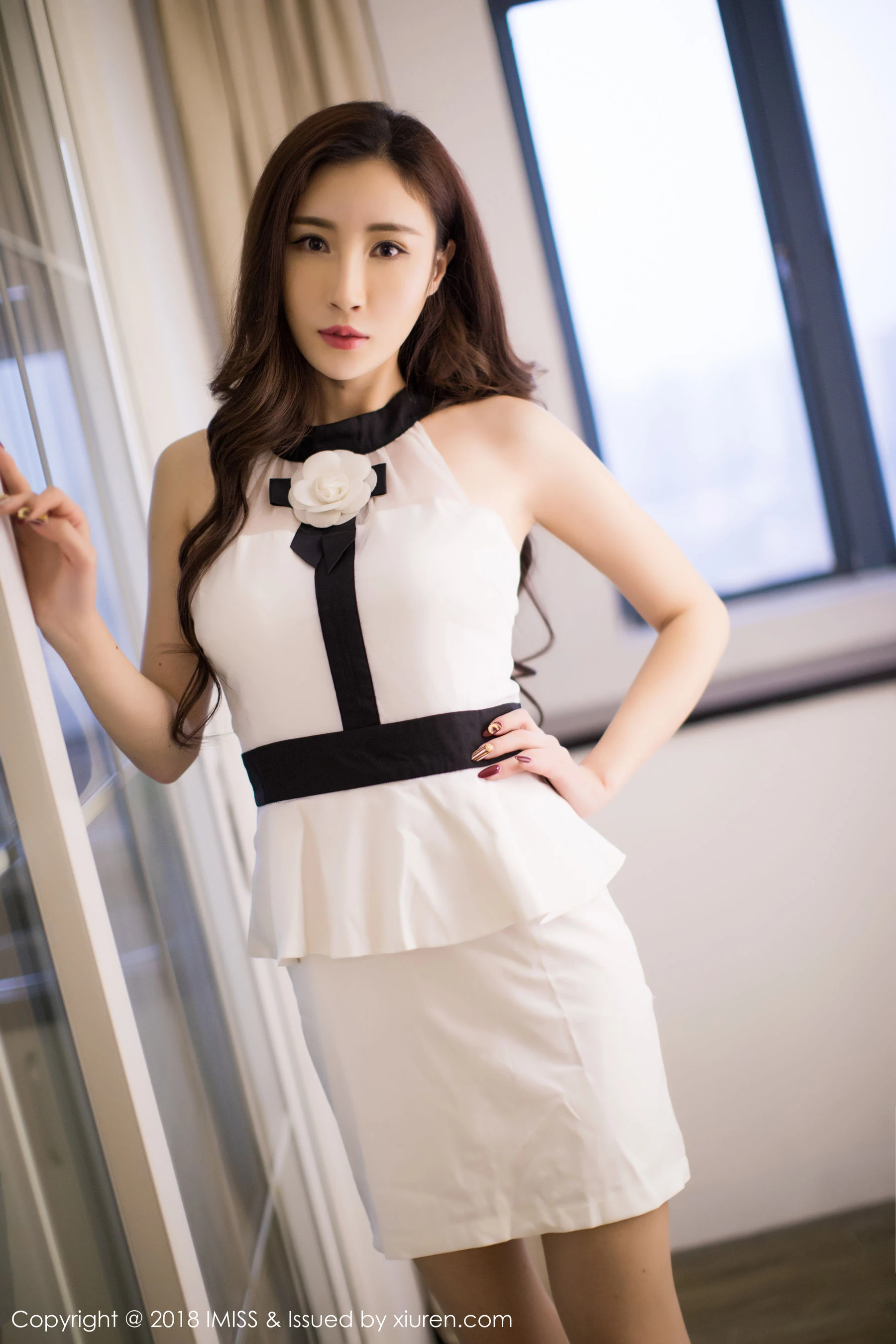 孙梦瑶V《丝袜美腿控》 爱蜜社IMiss Vol.232第1张